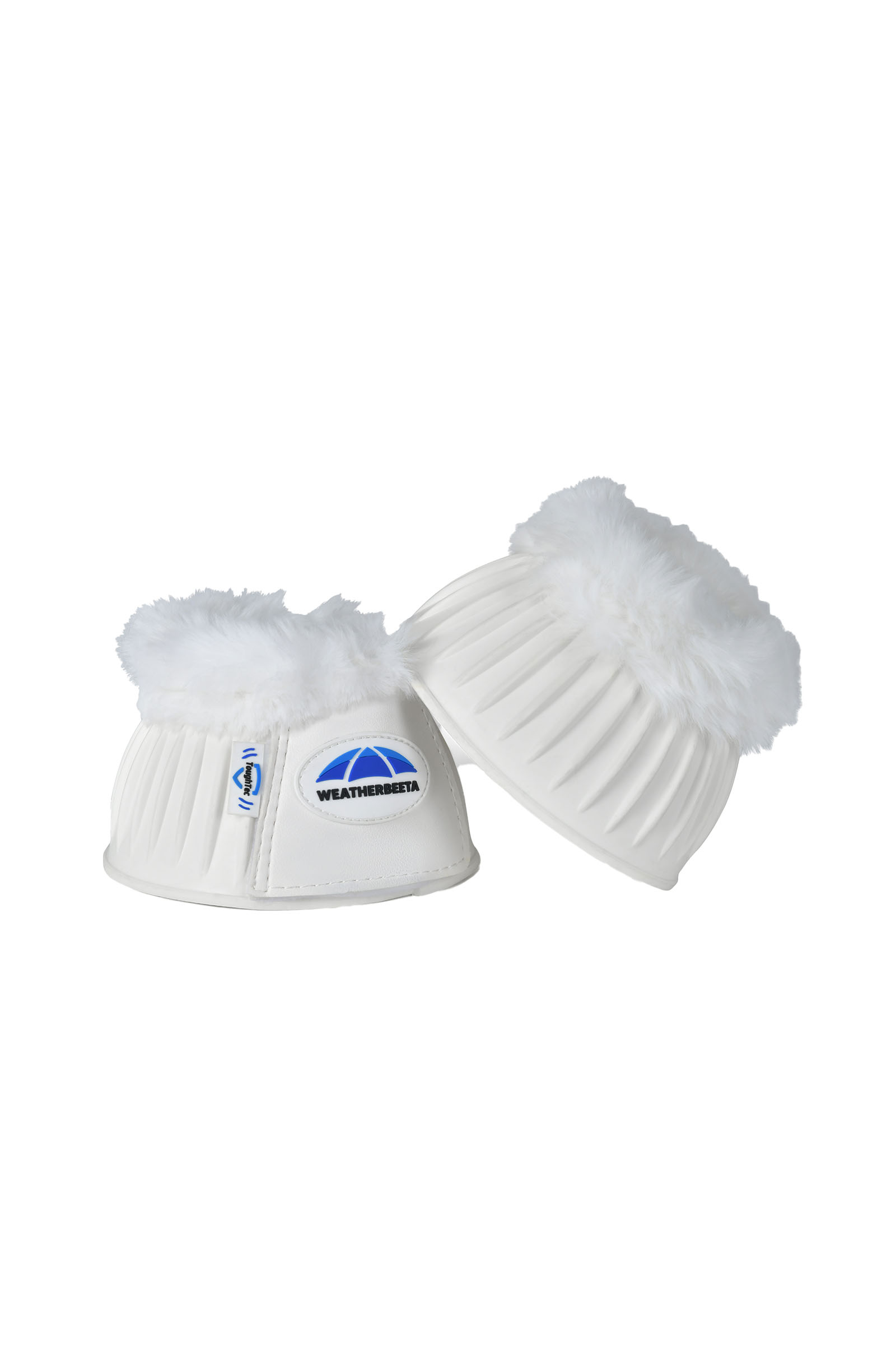 White/White Weatherbeeta Tough-Tec Prime Gumowe Kaloszki z polarowym wykończeniem