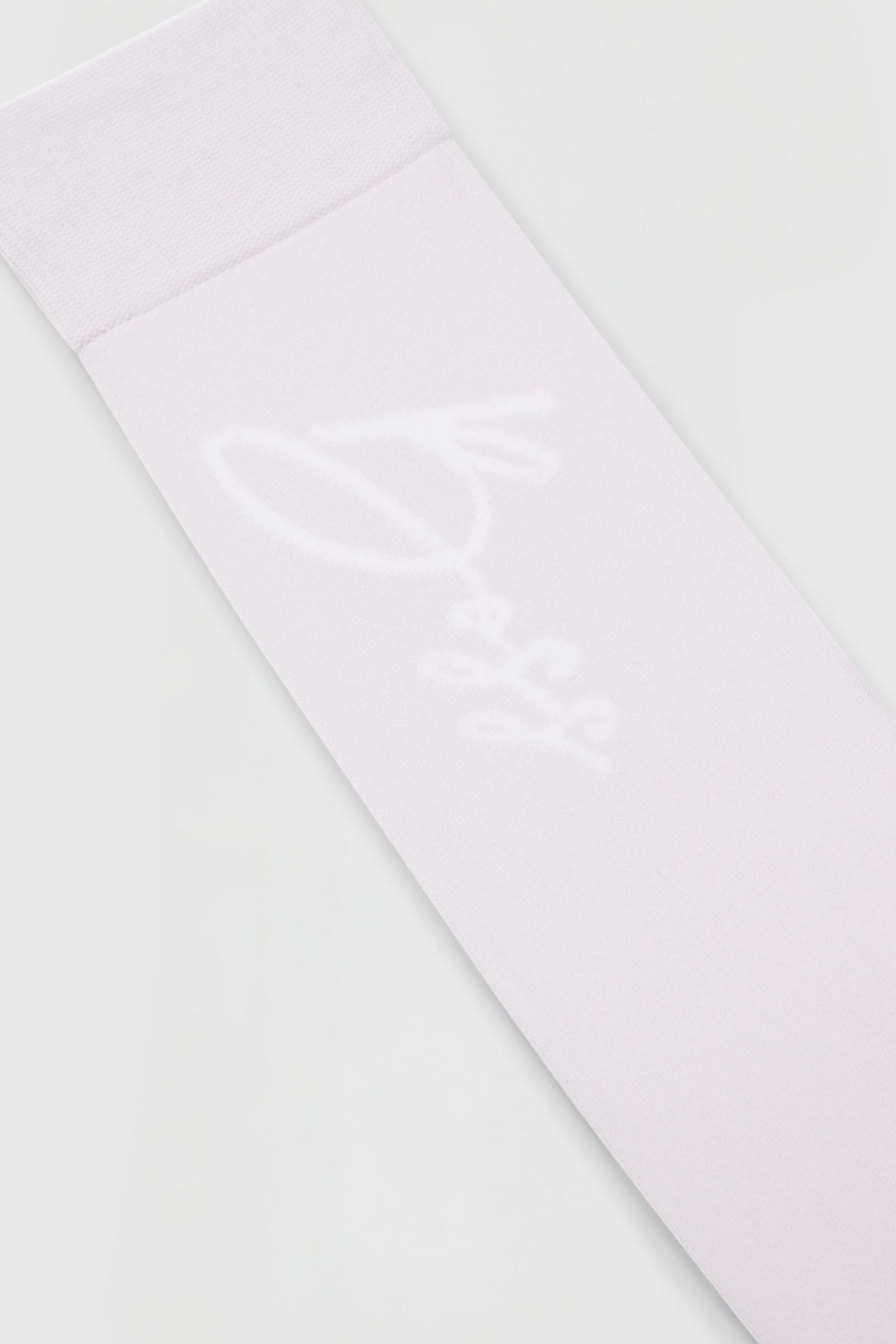 Boss Sasha skarpety jeździeckie logo odręczne