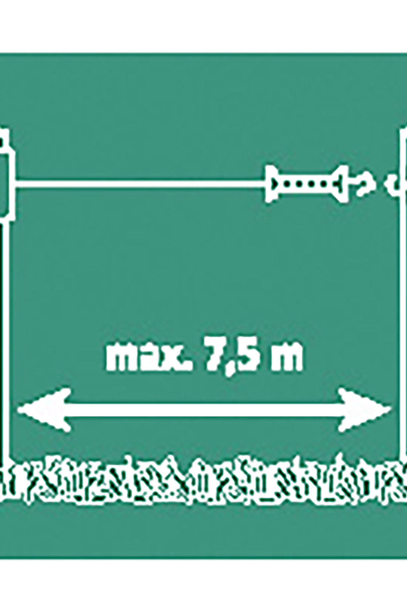 Farm Patrol Flexigate - system bramowy z linką, max. 7,5m