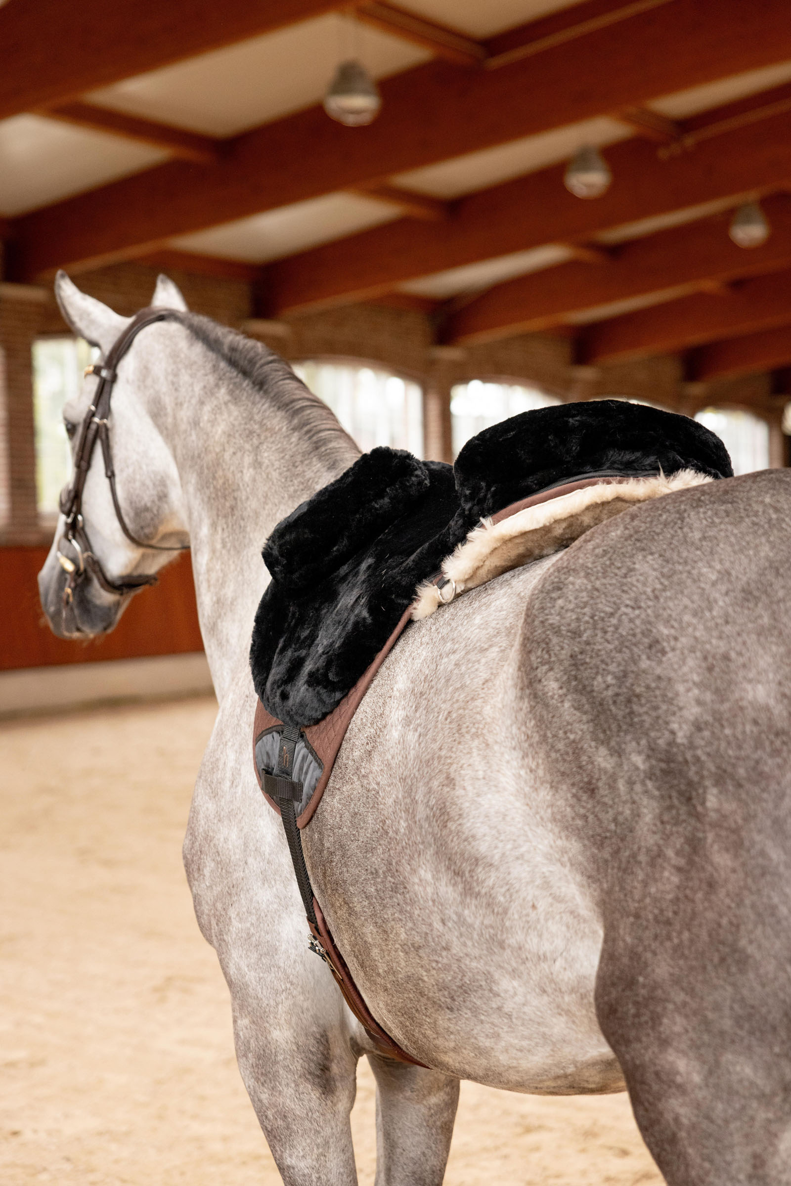 Horze podkładka jeździecka z owczej skóry