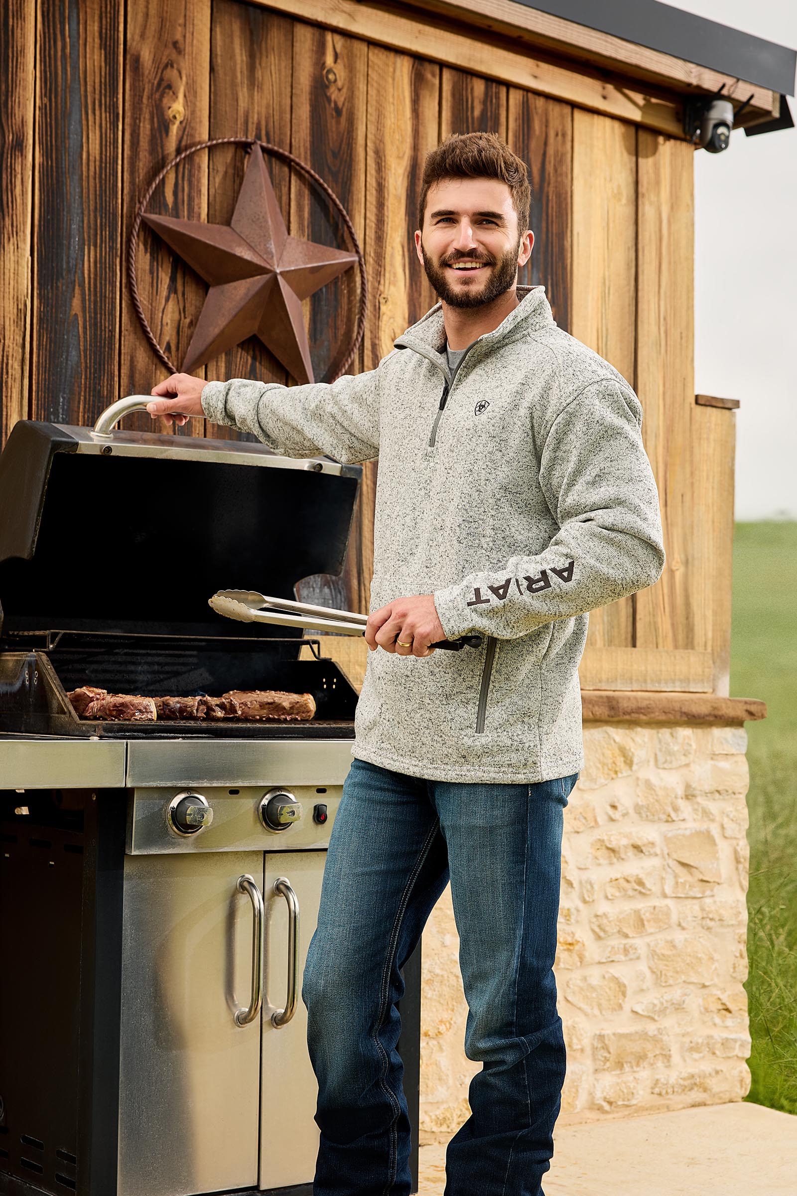 Ariat M7 Rocker Stretch Legacy Męskie dżinsy