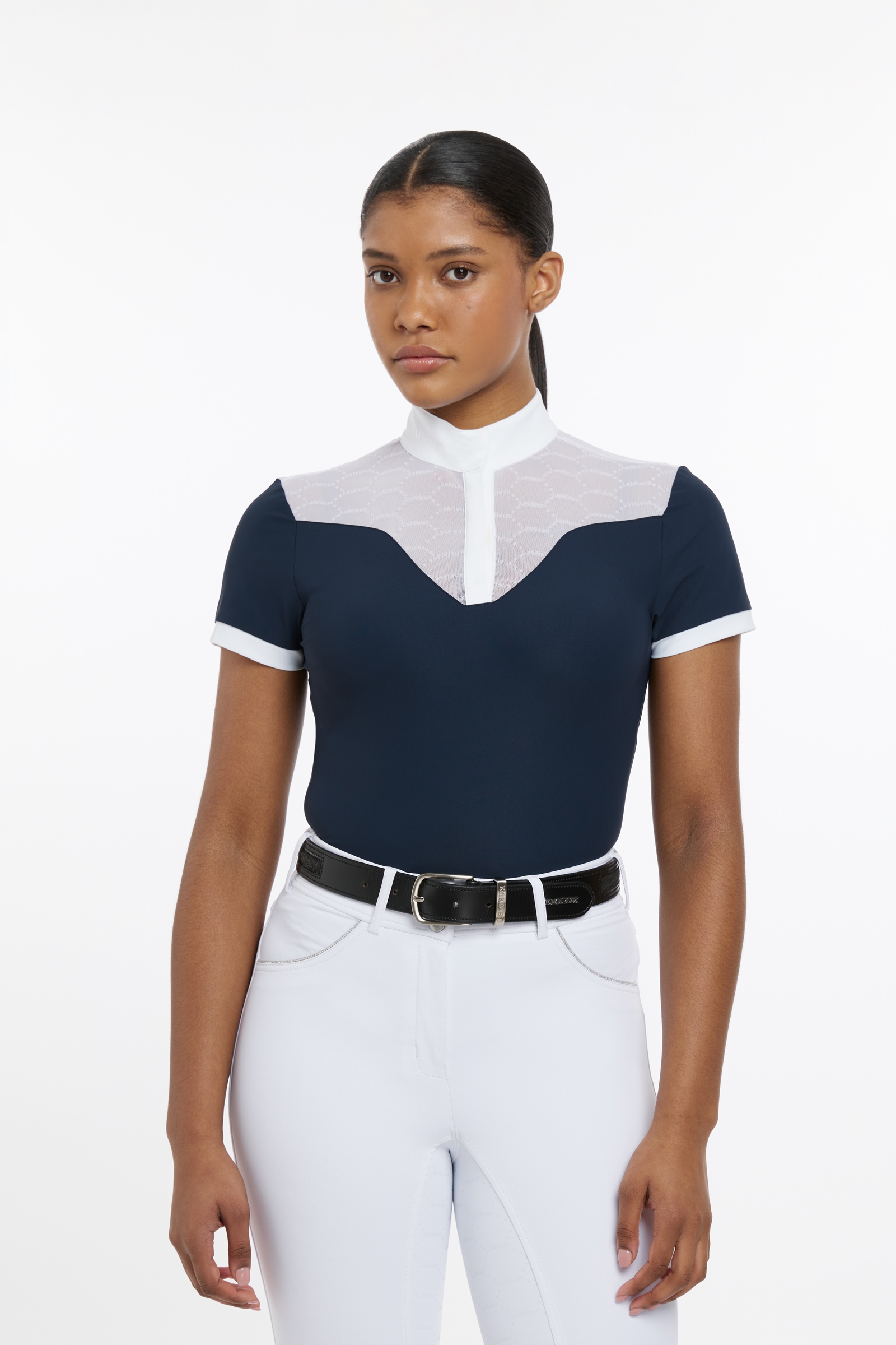 LeMieux Emily damska koszulka z krótkim rękawem na zawody