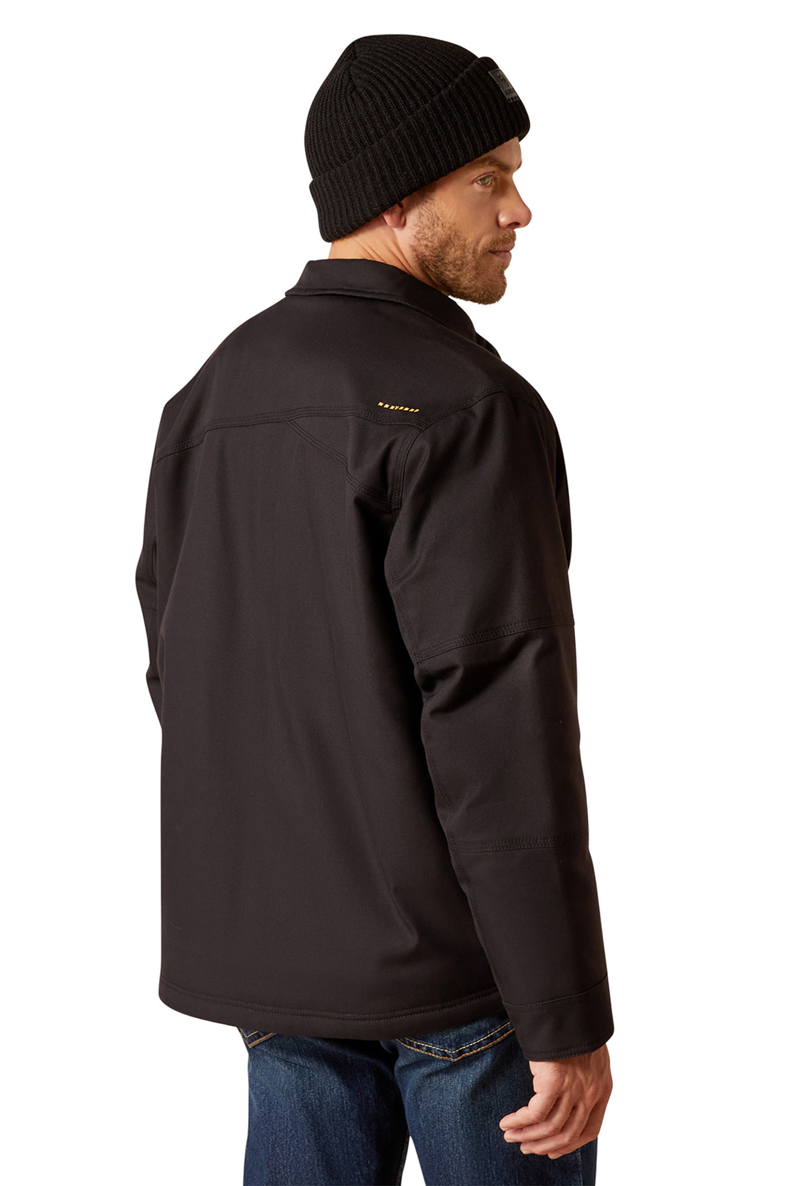 Ariat Rebar DuraCanvas Sherpa-Lined Męski płaszcz