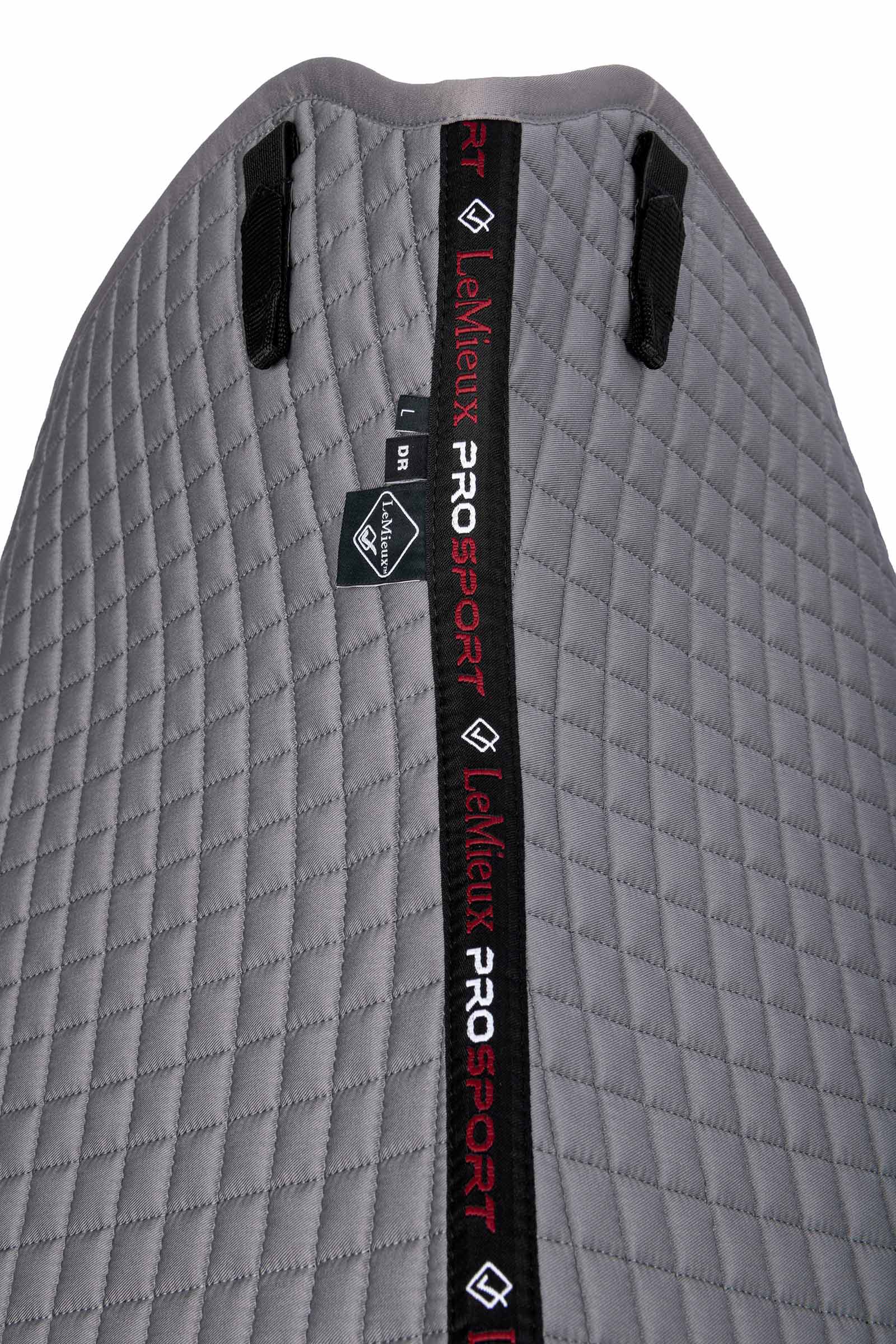 Grey LeMieux Square Bawełniany czaprak ujeżdżeniowy