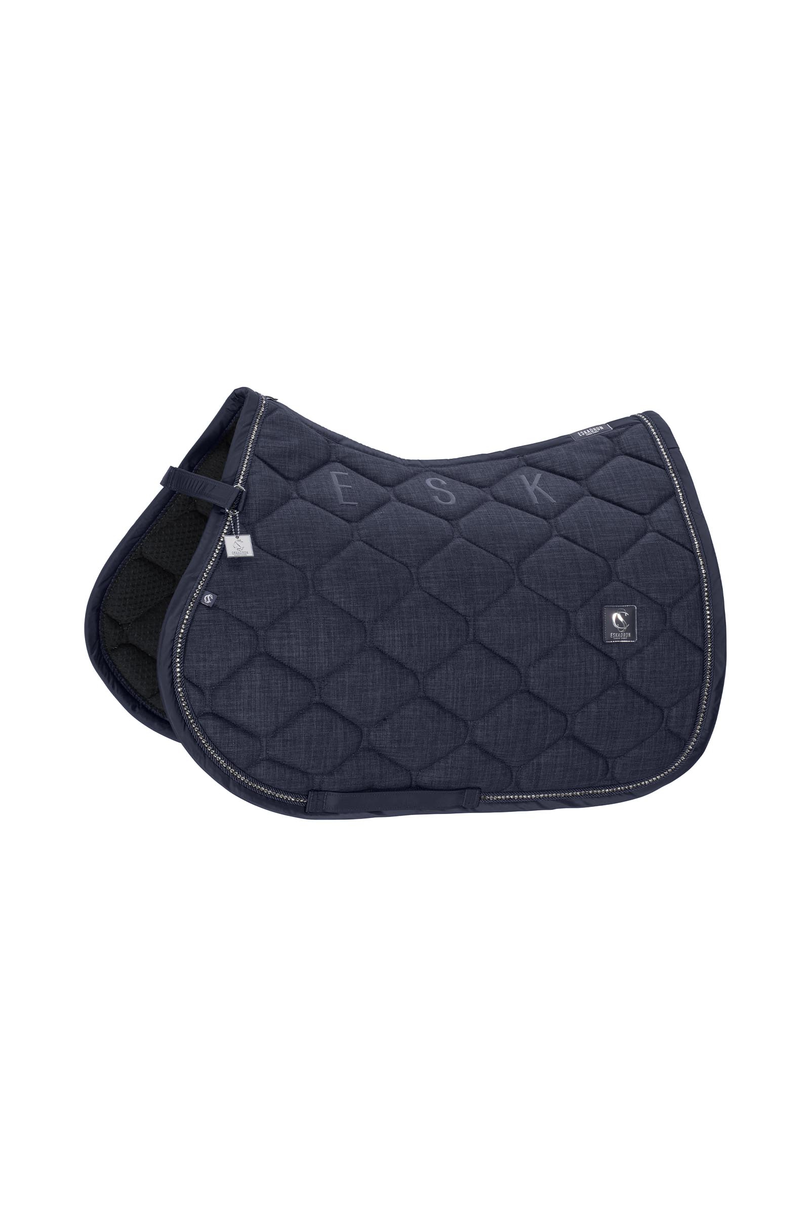 Navy Eskadron Classic Sport SS26 Boucl&eacute; Crystal czaprak wszechstronny