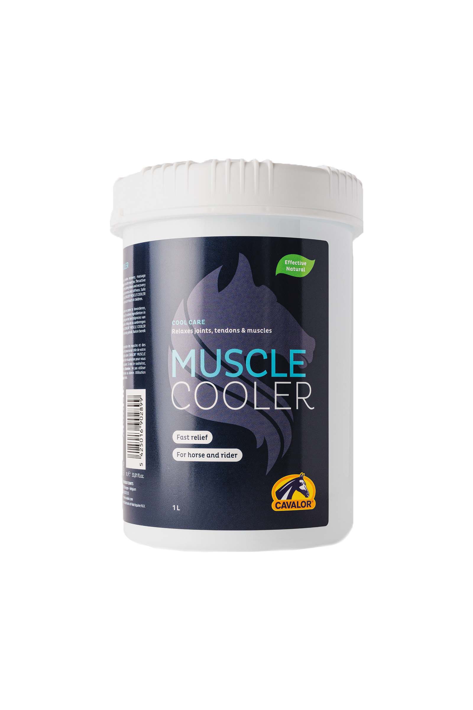 Cavalor Muscle Cooler, chłodzący żel wspomagający regenerację mięśni i ścięgien, 1l