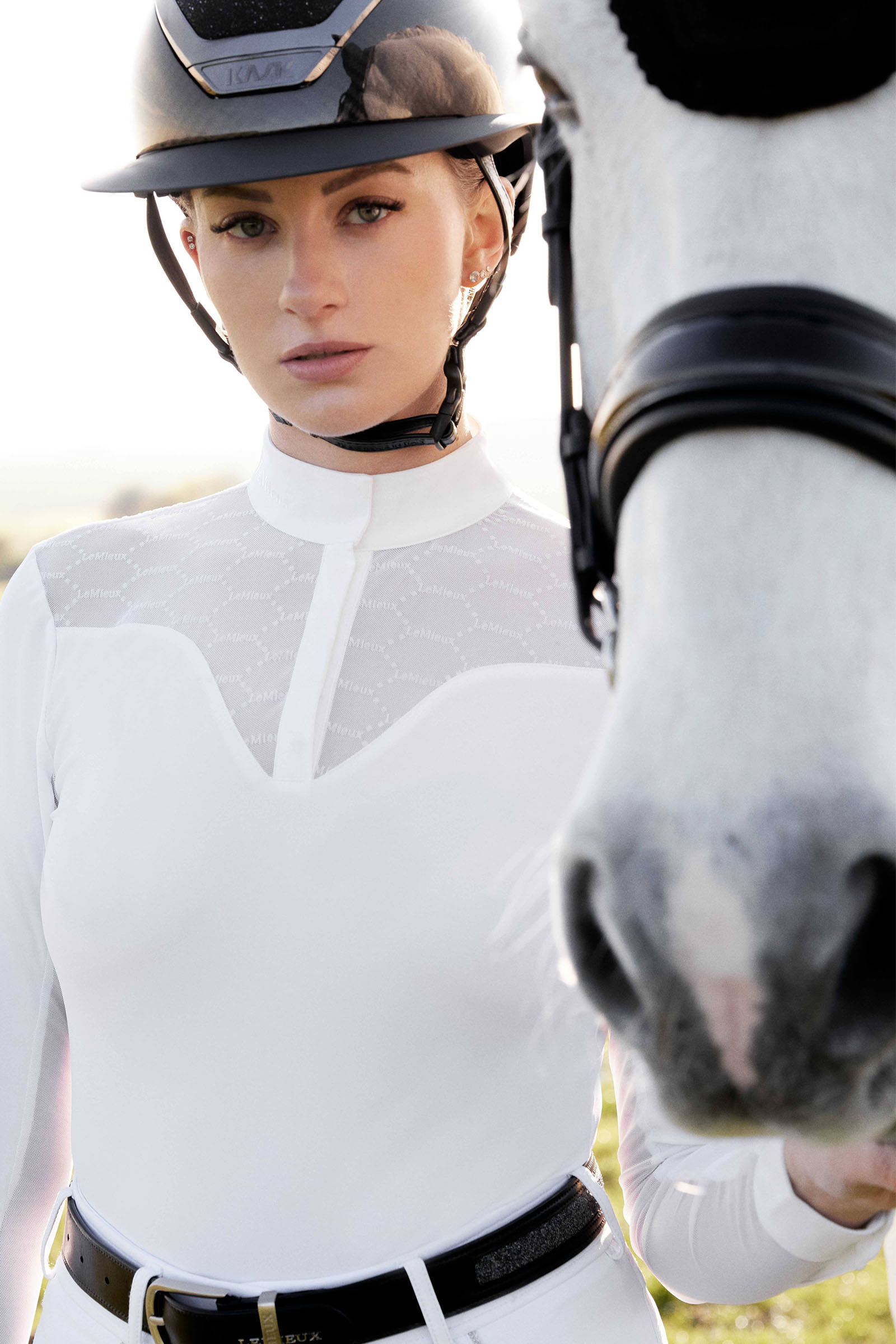 LeMieux Emily koszula konkursowa z długim rękawem