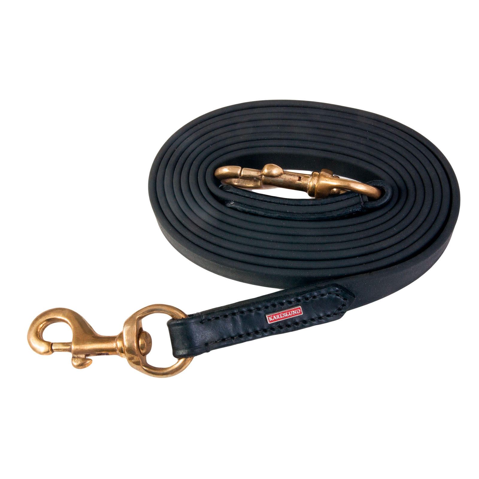 Black/Brass Wodze Karlslund BioThane