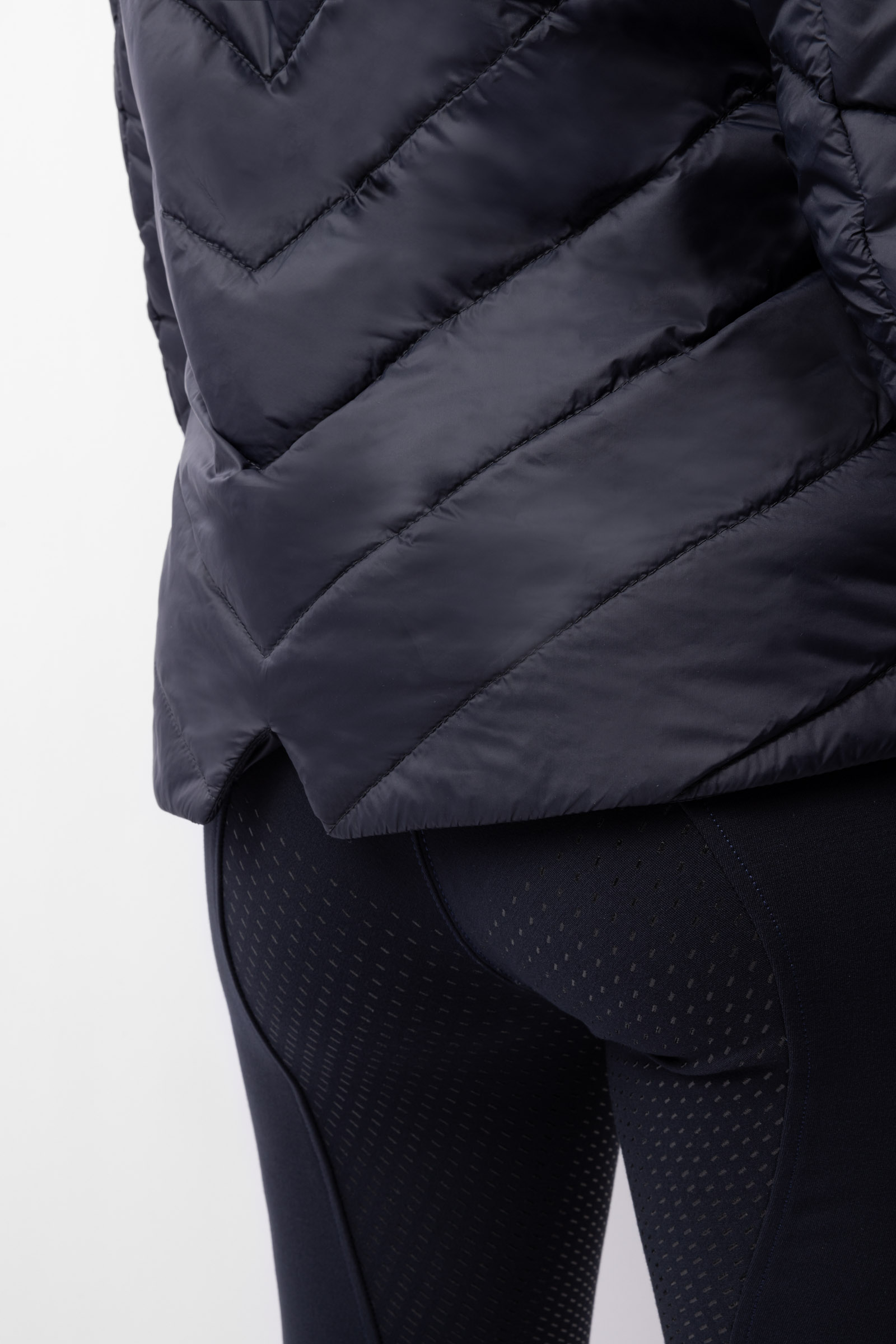 Horze Aurora Ocieplana parka jeździecka z odpinaną spódnicą