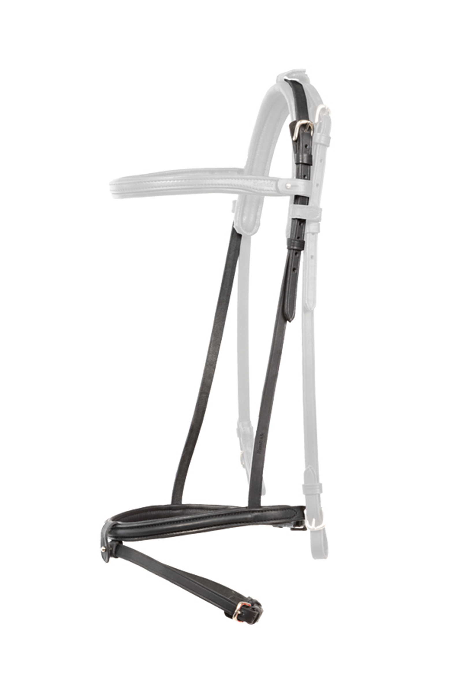 Kavalkade Svartur angielski nachrapnik do islandzkiego ogłowia Kjartan