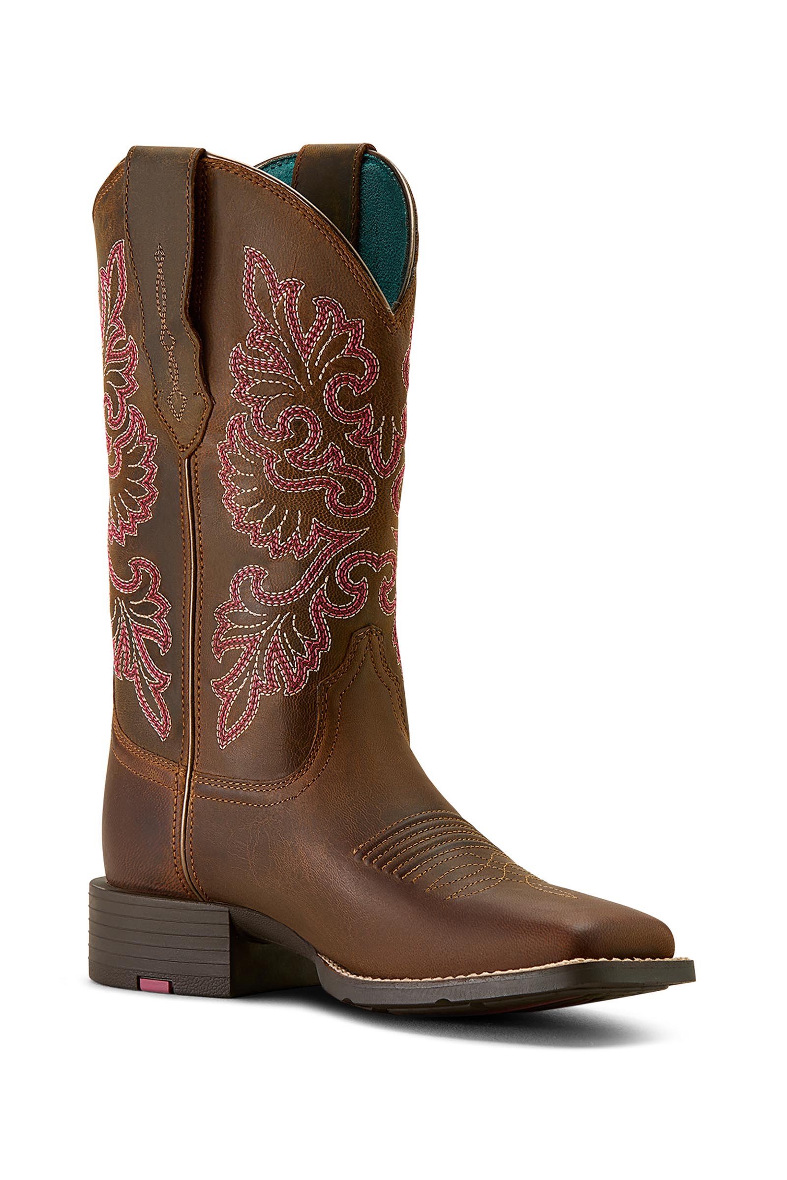 Ariat Round Up Wide Square Toe damskie kowbojki