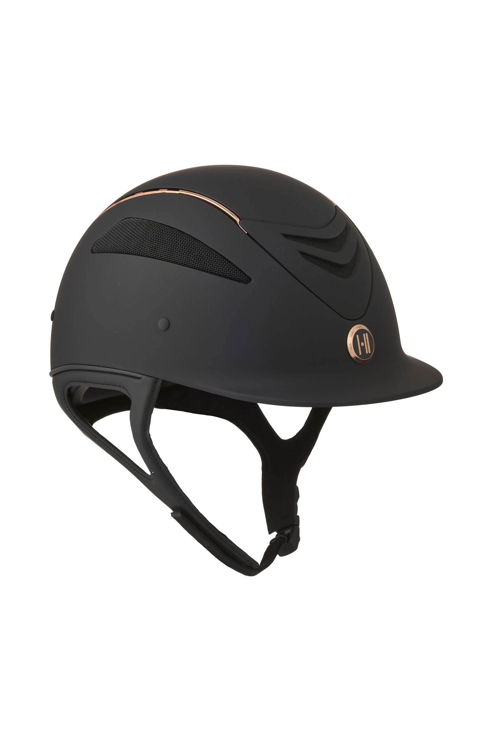 OneK Defender Pro Matt Rosegold Pipe Kask jeździecki