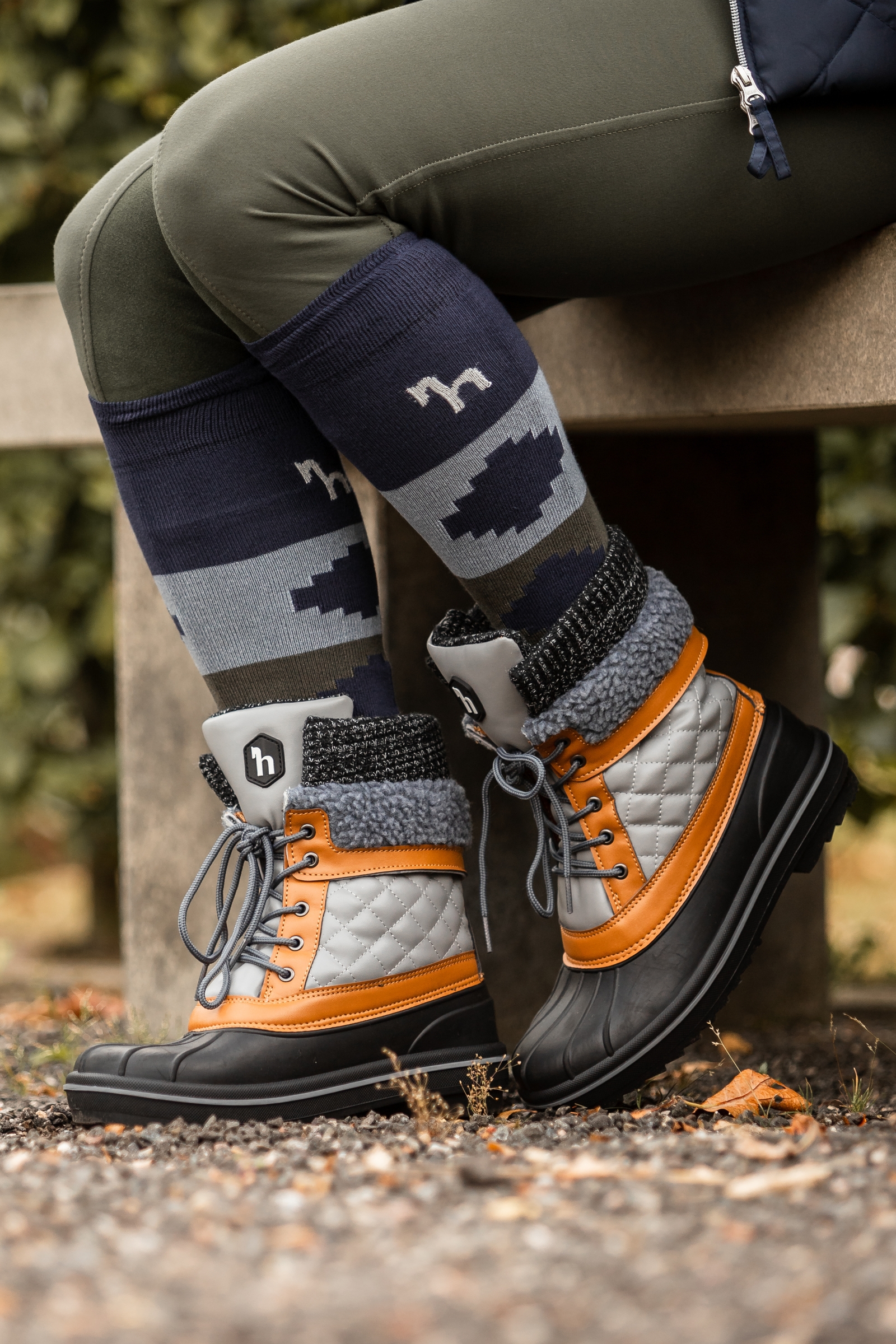 Damskie buty zimowe Horze Salzburg