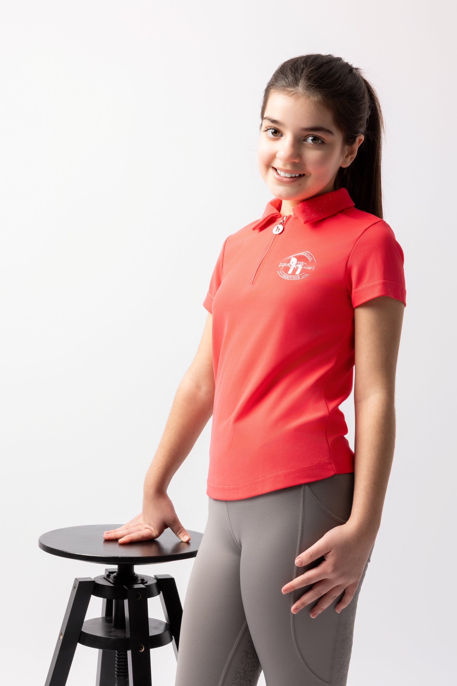 Horze Fay dziecięca koszulka polo  