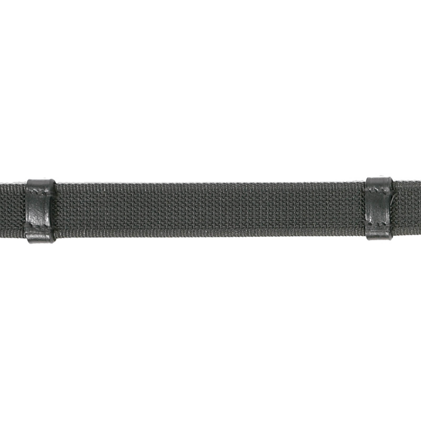 Gumowane wodze Kavalkade z hakiem do uzdy