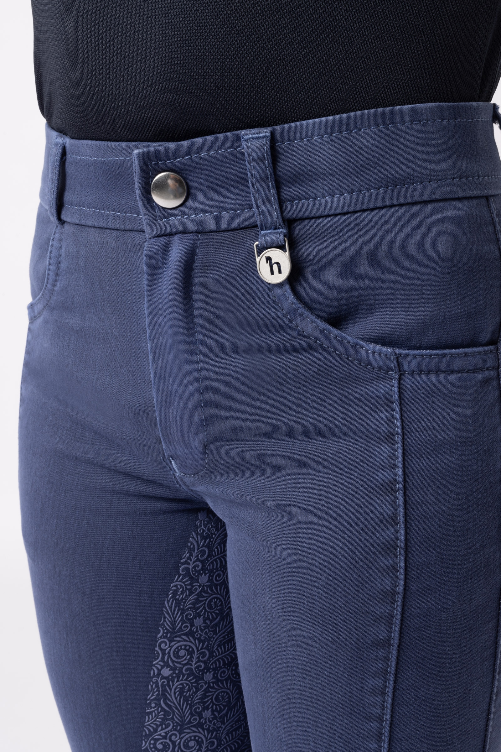 Dziecięce bryczesy z pełnym lejem Horze Suki