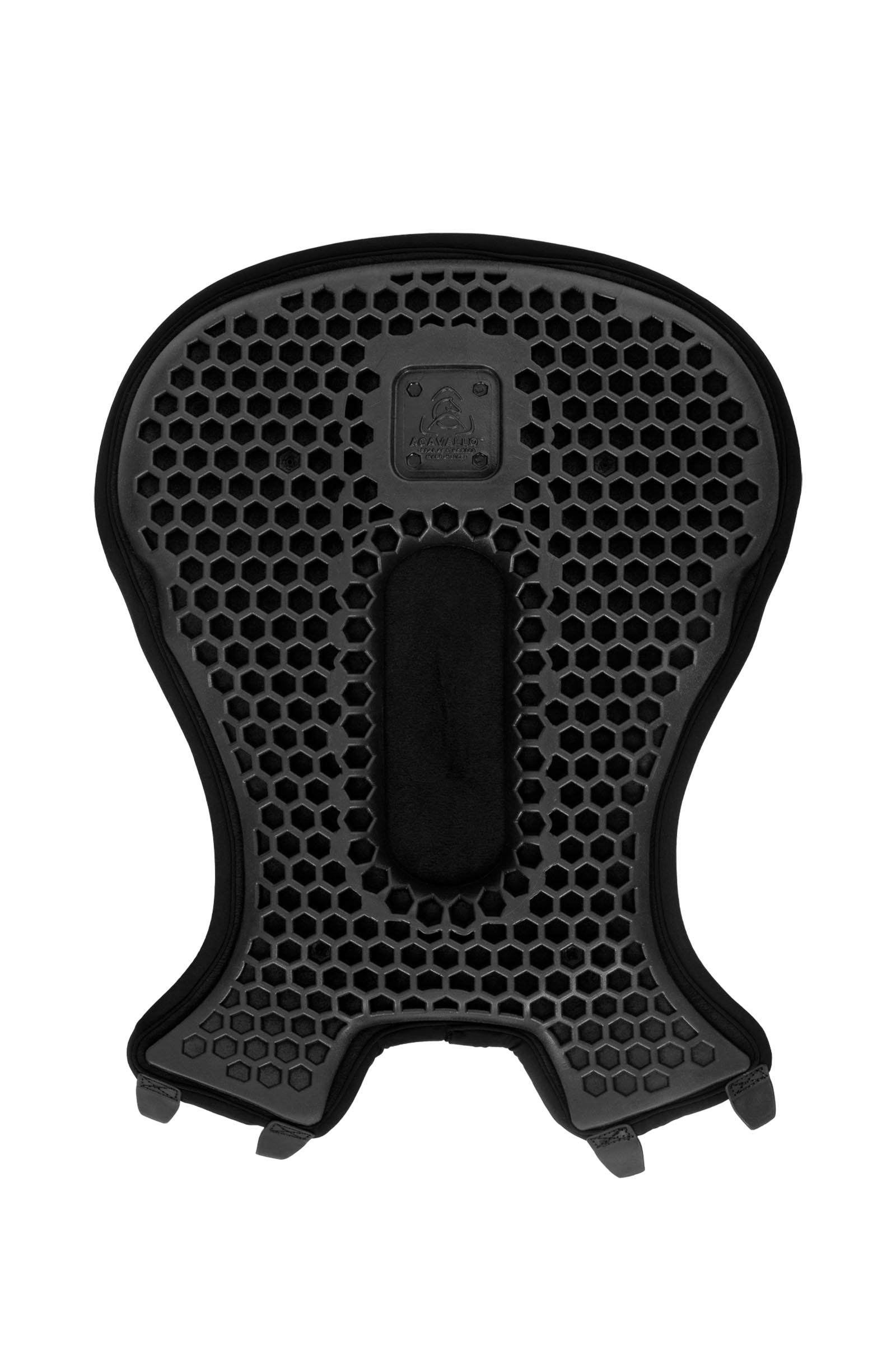 Black Acavallo Ortho-Pubis nakładka na siodło westernowe Hexa Gel-Out Dri-Lex, 20 mm  