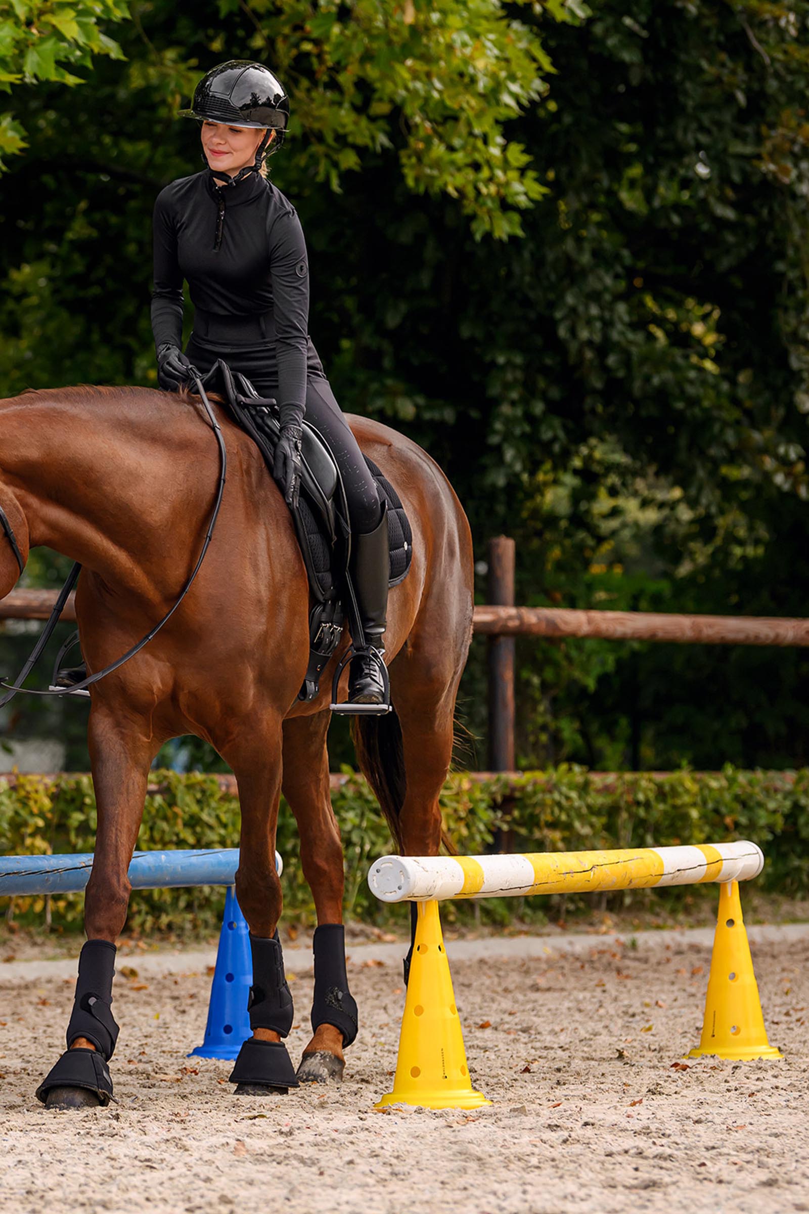 Waldhausen plastikowy uchwyt na drągi do pachołk&oacute;w