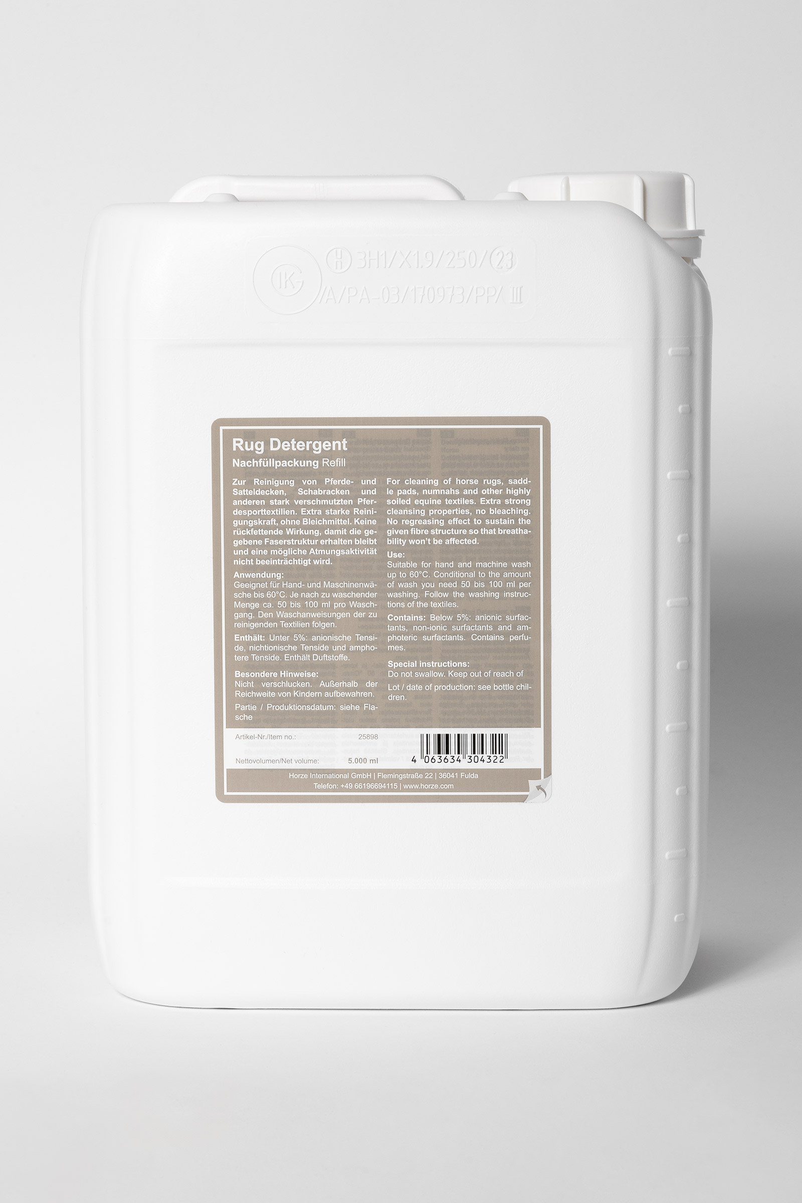 Horze Rug Detergent, preparat do prania derek, 5 l