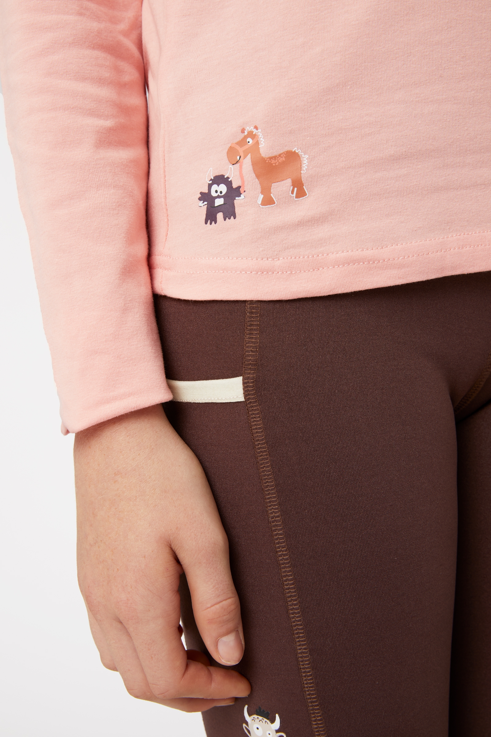 Horze Monster Dziecięcy longsleeve