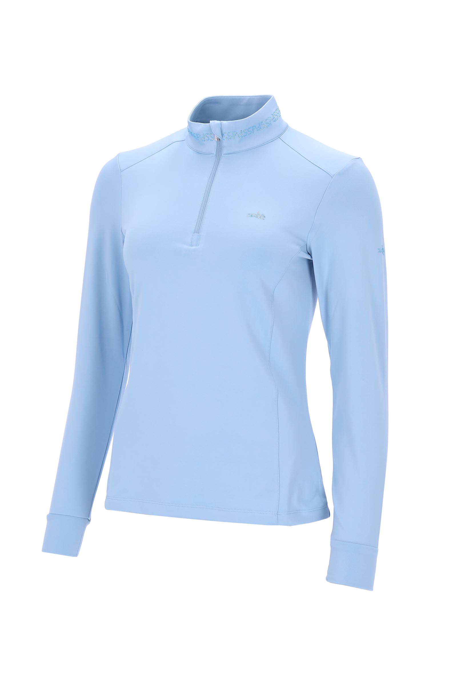 Milky Blue Schockemöhle Sports SPAyla Style Women's Training Shirt