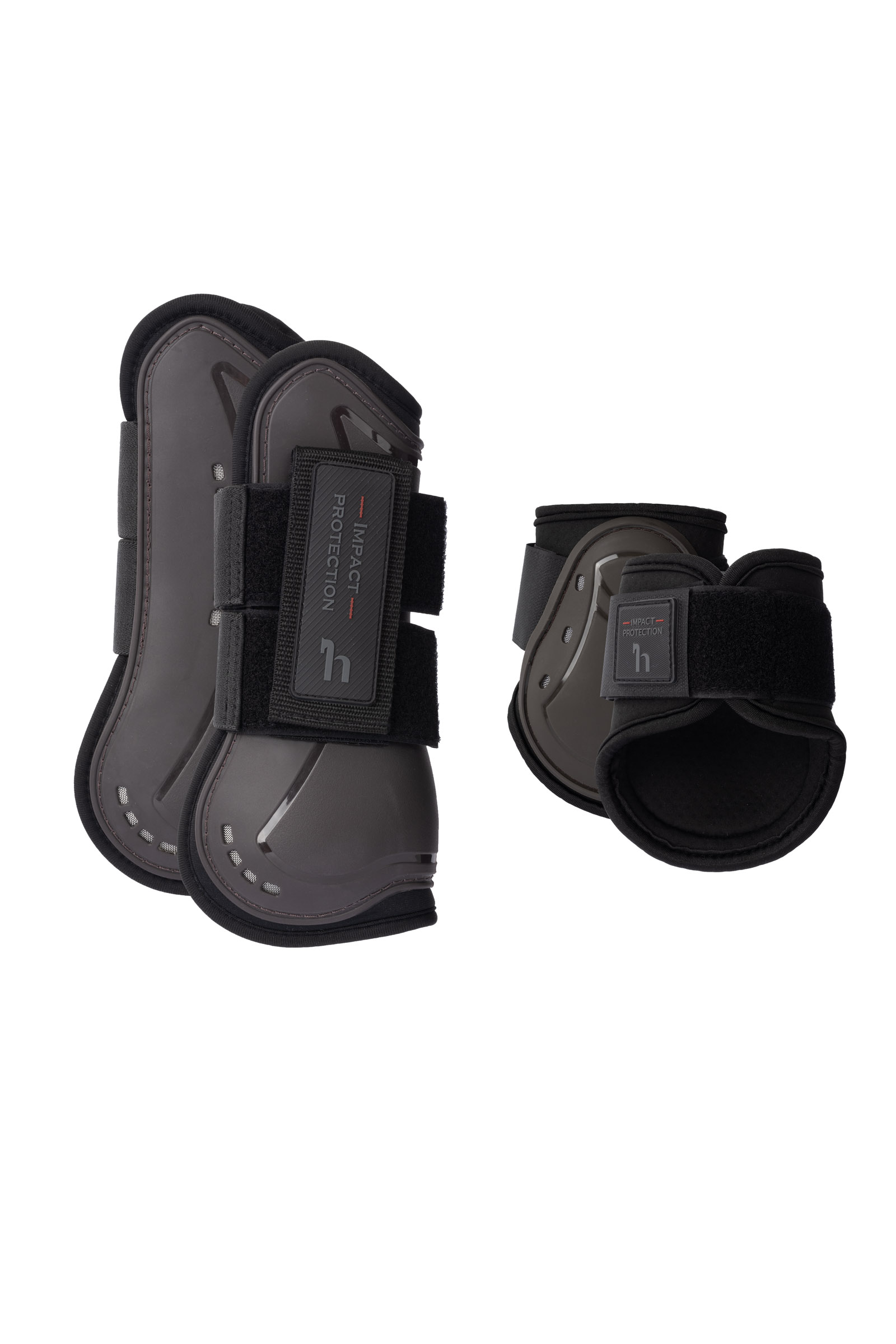 Dark Brown Zestaw ochraniaczy przednich i tylnych Horze Armour Airflow Tendon & Fetlock