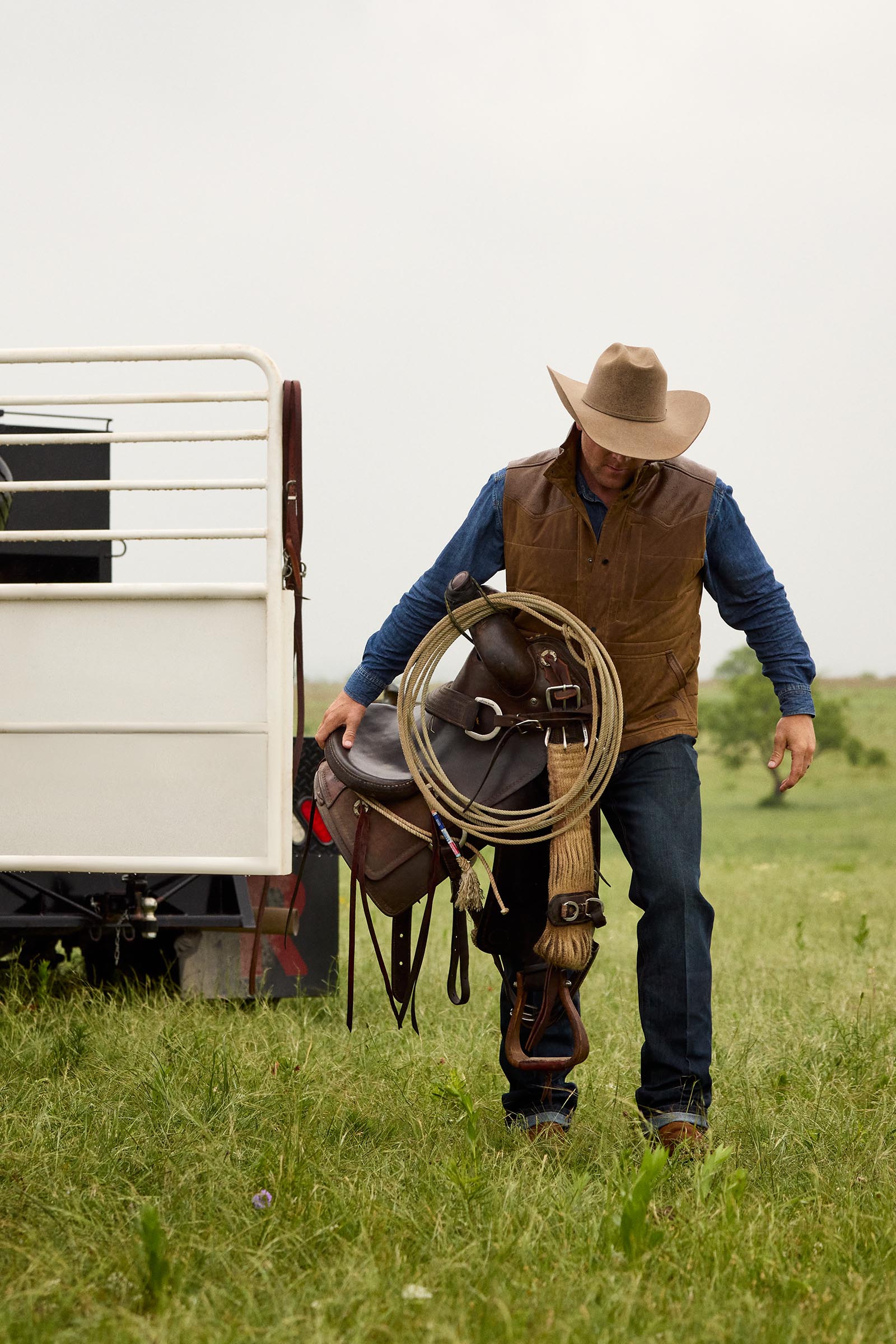 Ariat M7 Rocker Stretch Legacy Męskie dżinsy