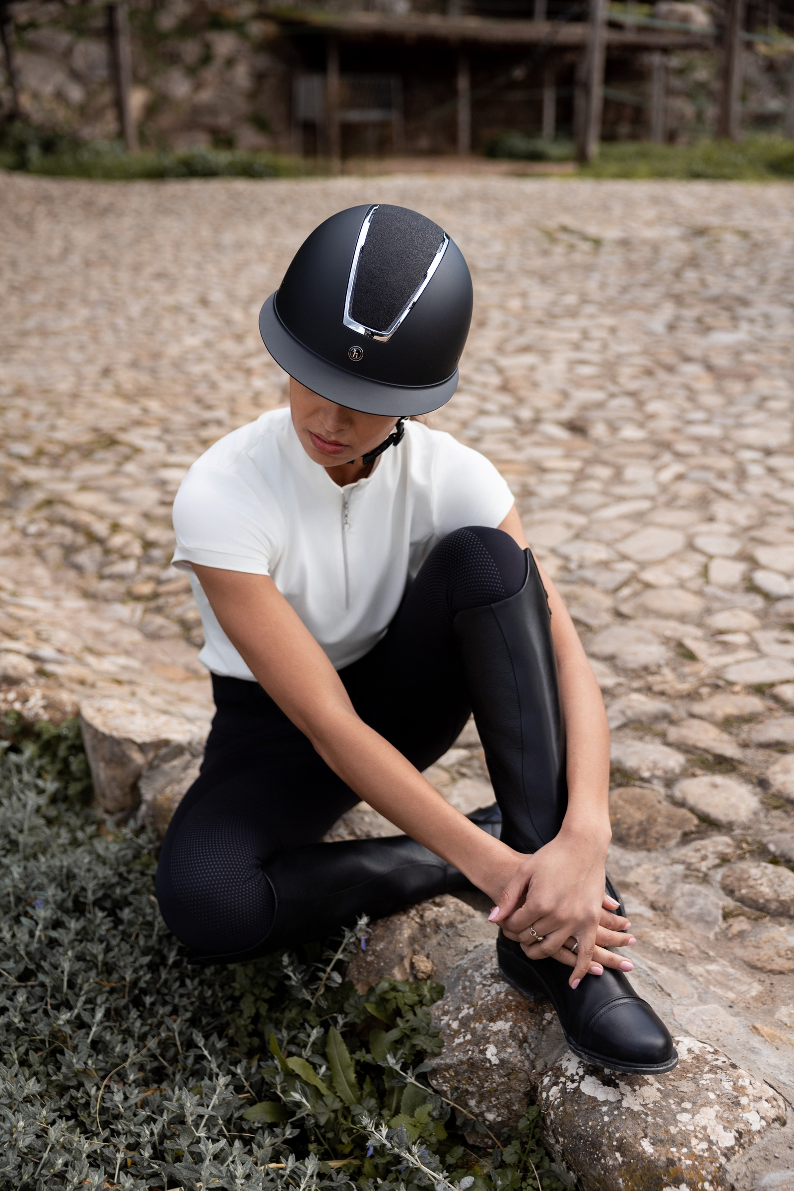 Horze Monarch II Kask Metallic Glitter