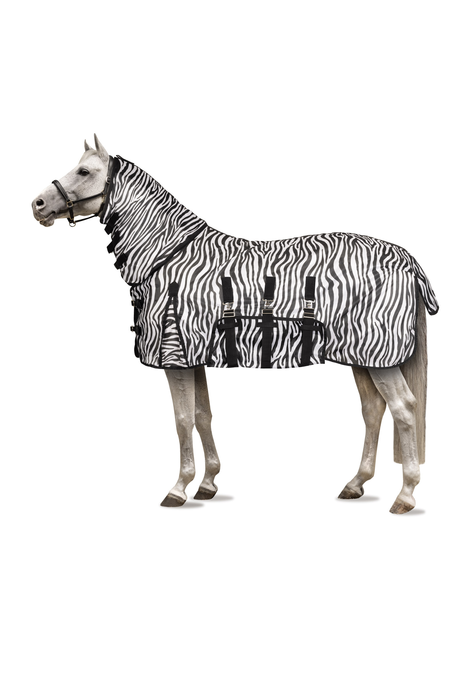 Horze Defender Pony  Derka z kapturem przeciwko owadom