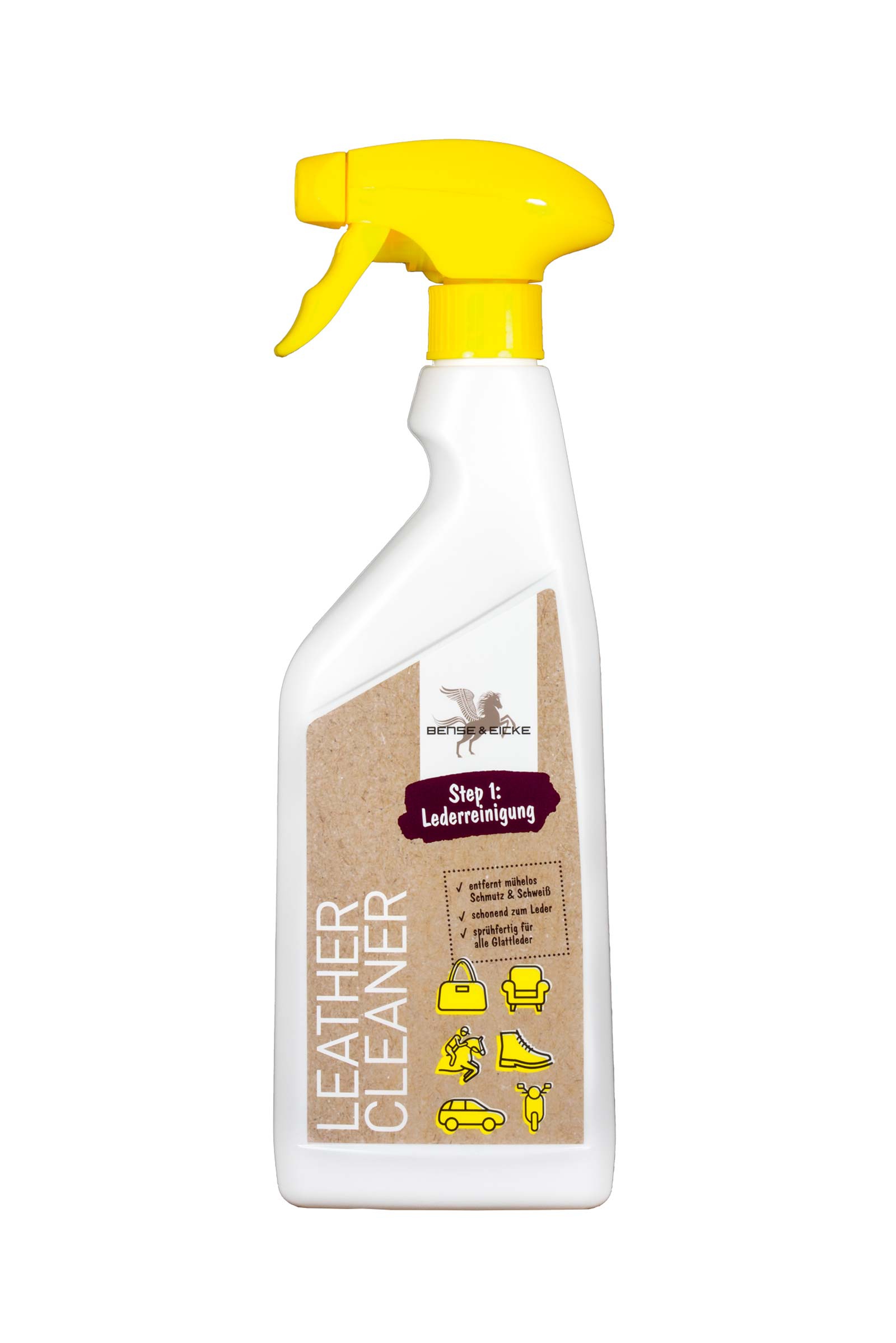 Bense & Eicke Leather Cleaner Step 1, Czyszczenie (500 ml)