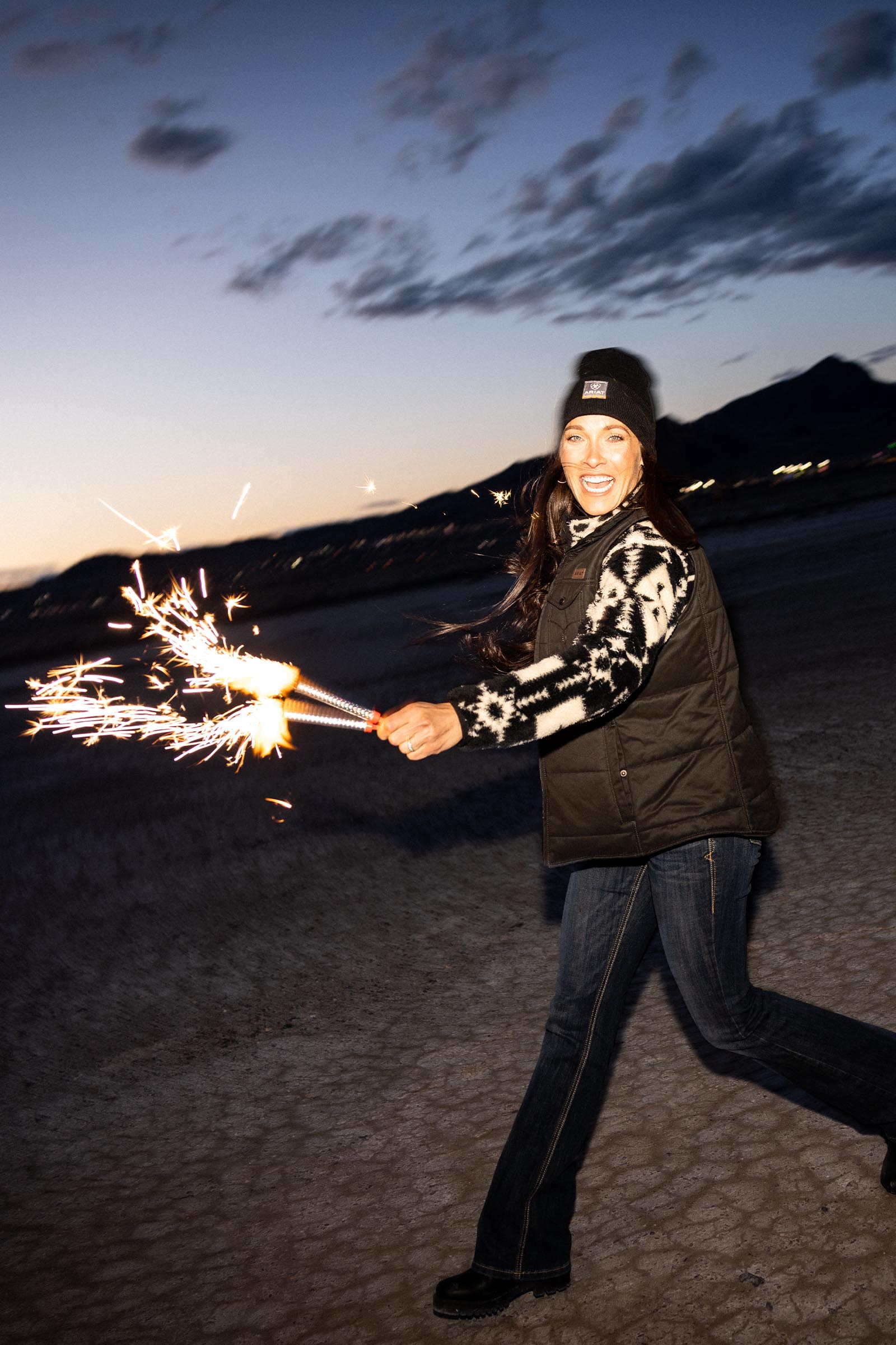 Ariat Grizzly Damska pikowana kamizelka