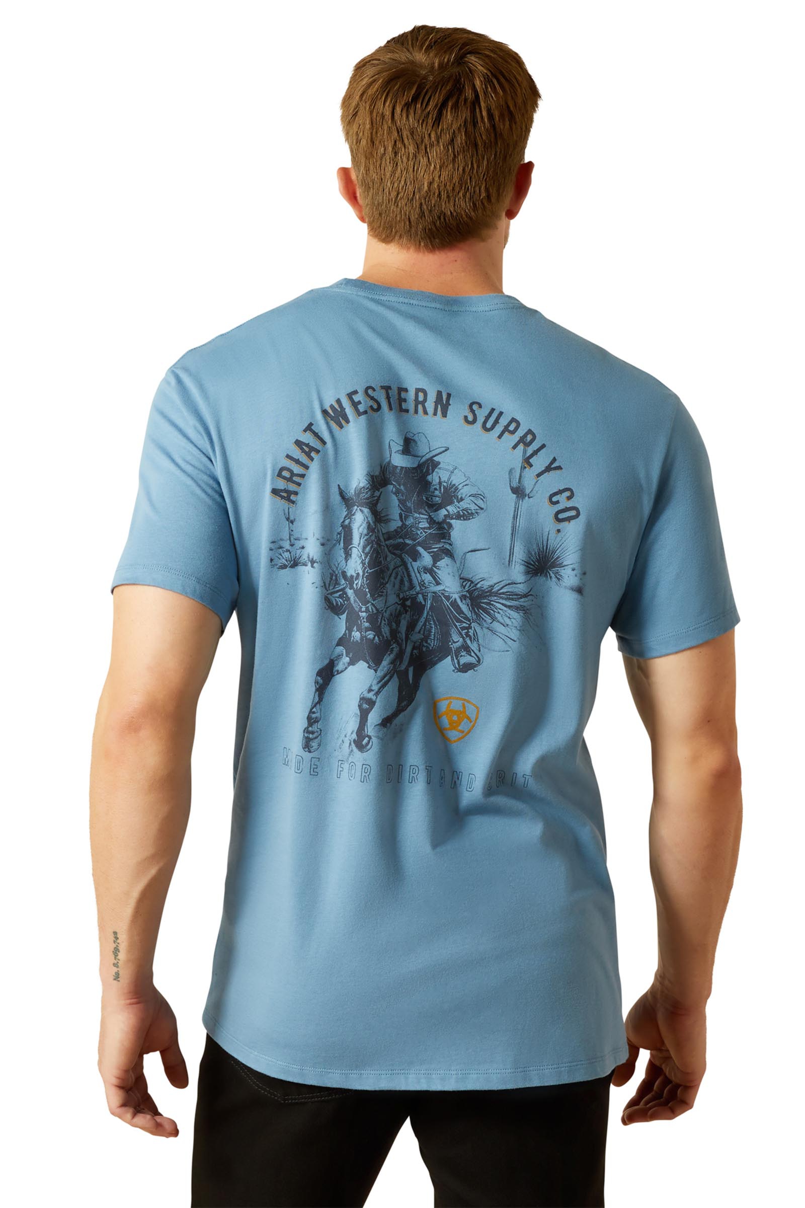 Ariat Blazing Saddle męski t-shirt