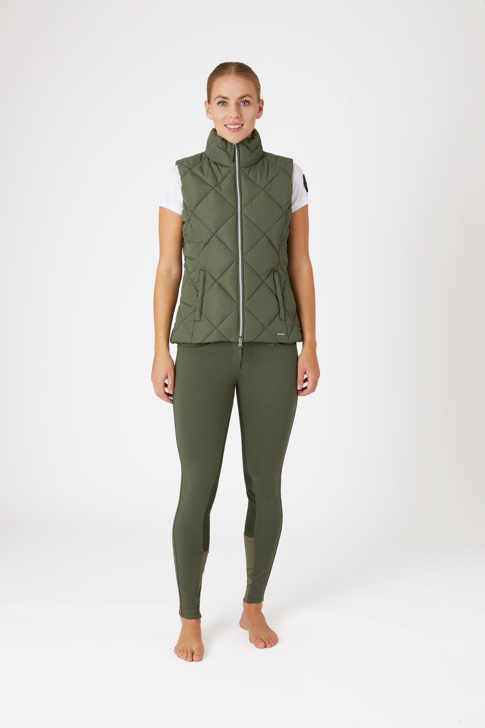 Horze Carola Damski ocieplany bezrękawnik jeździecki