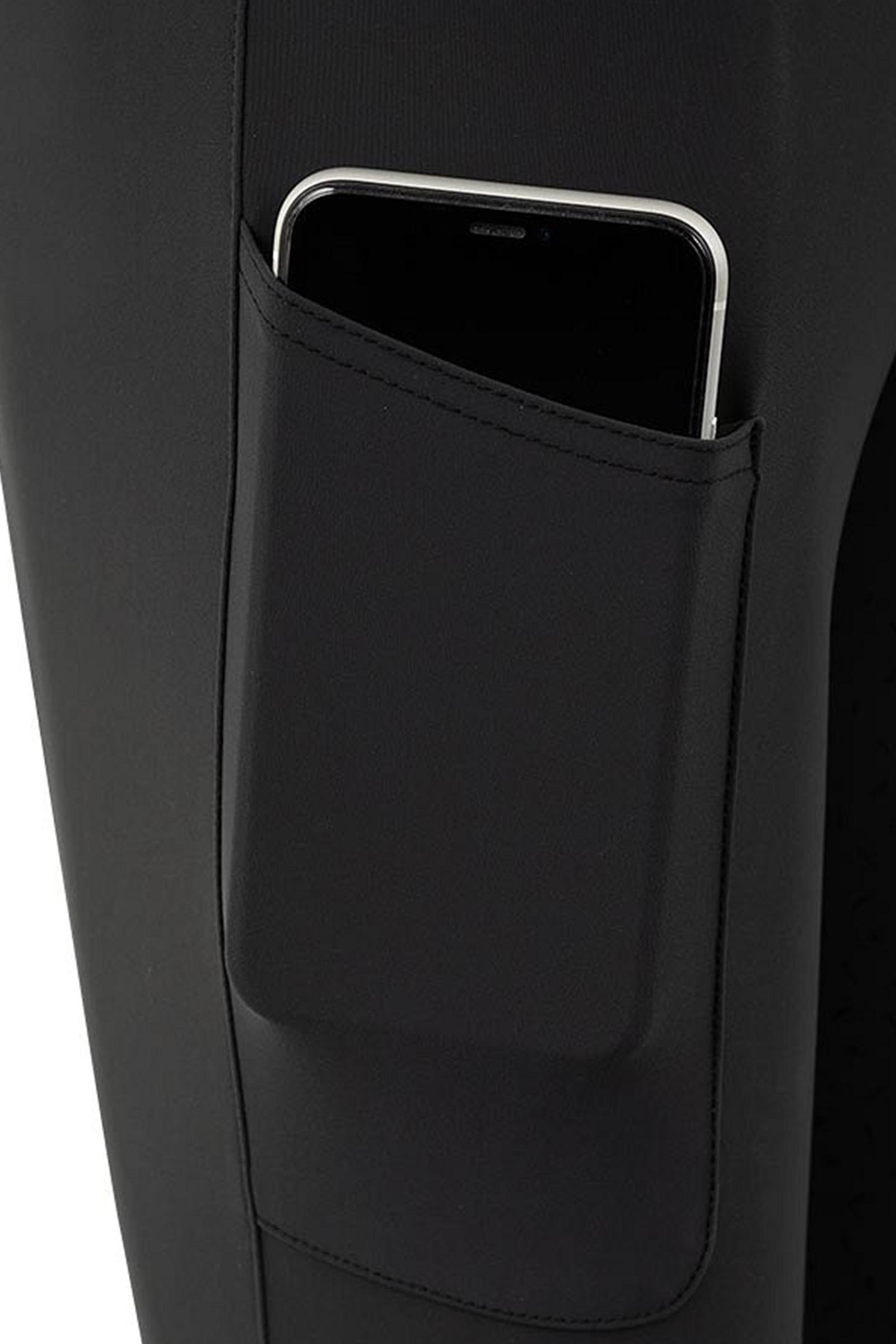 ANKY Glance Damskie Bryczesy z Pełnym Lejem