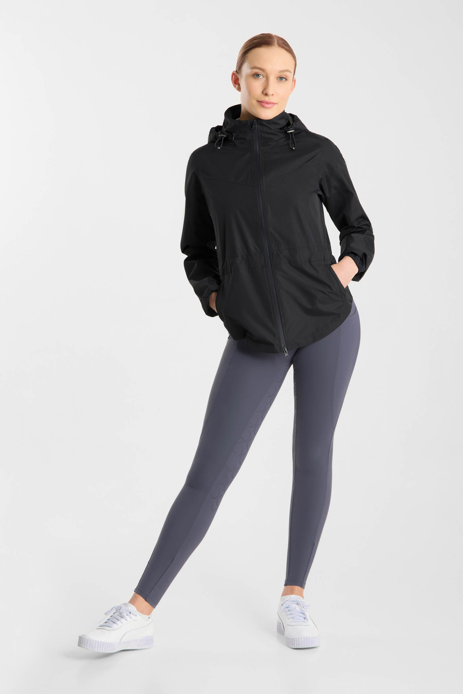 Horze Fiora lekka wodoodporna kurtka jeździecka damska