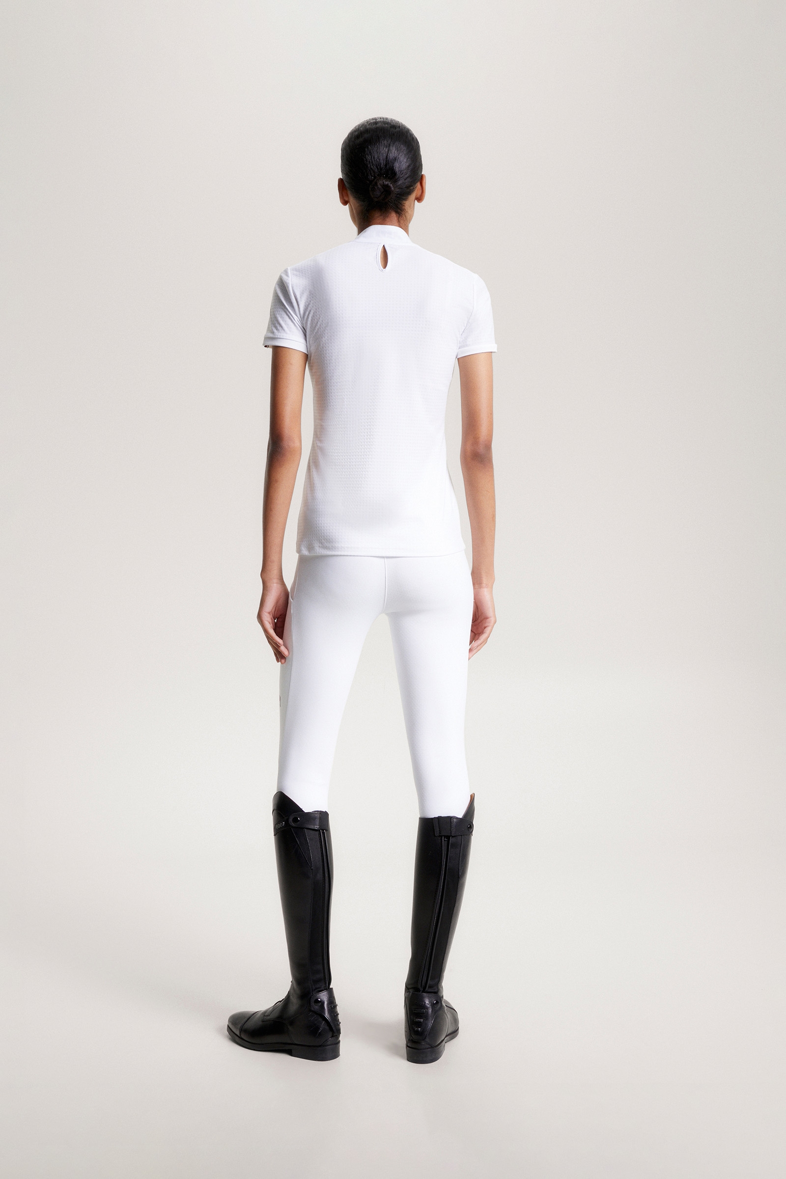 Tommy Hilfiger Equestrian Chelsea Chłodząca Koszulka Polo z krótkim rękawem i logo