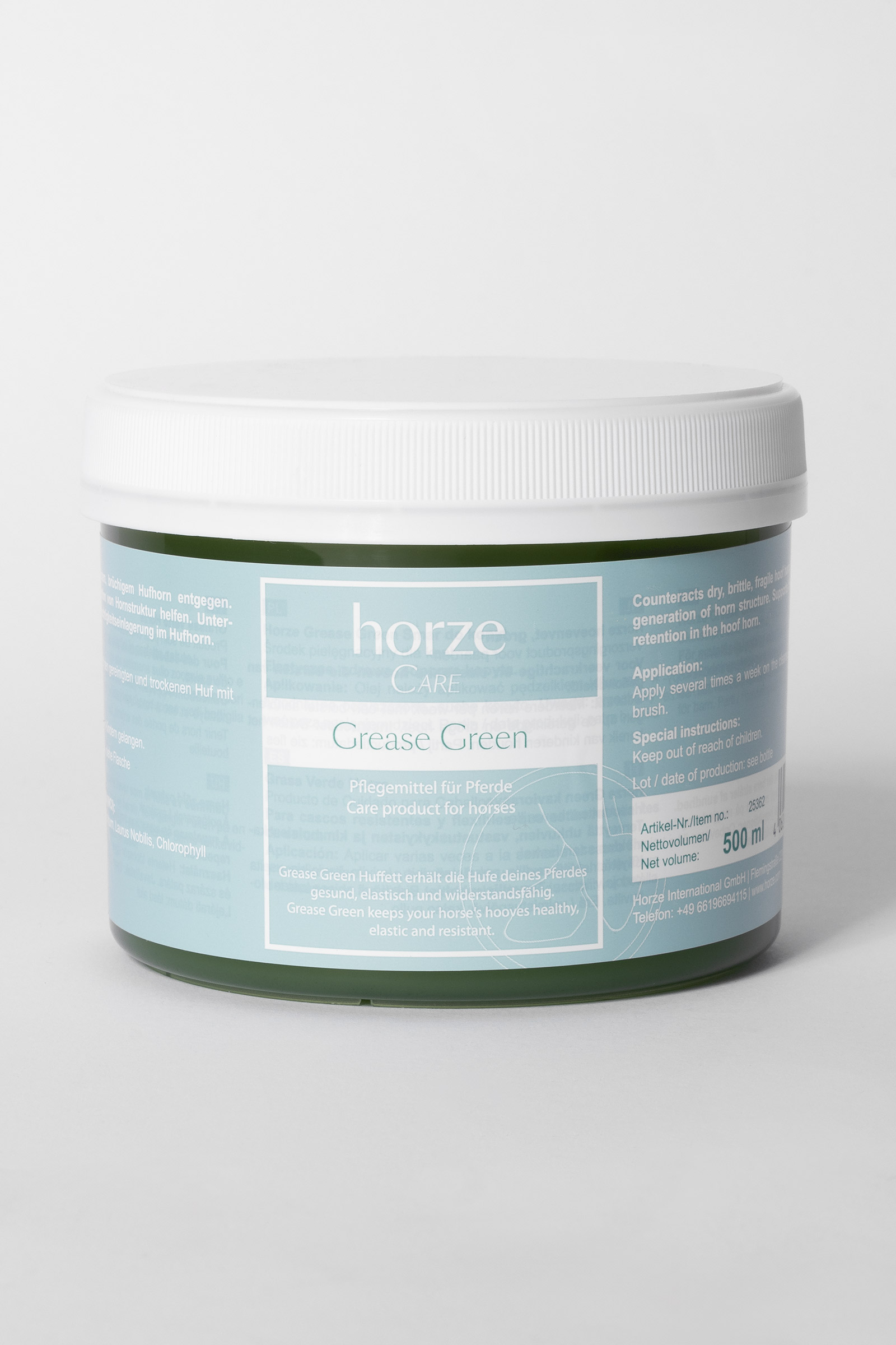 Horze Grease Green Smar do kopyt, 500 ml