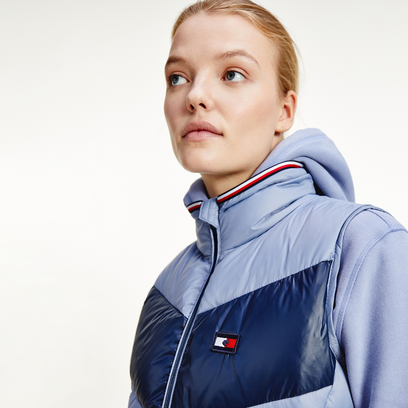 Kamizelka damska Tommy Hilfiger Equestrian z puchowym wypełnieniem