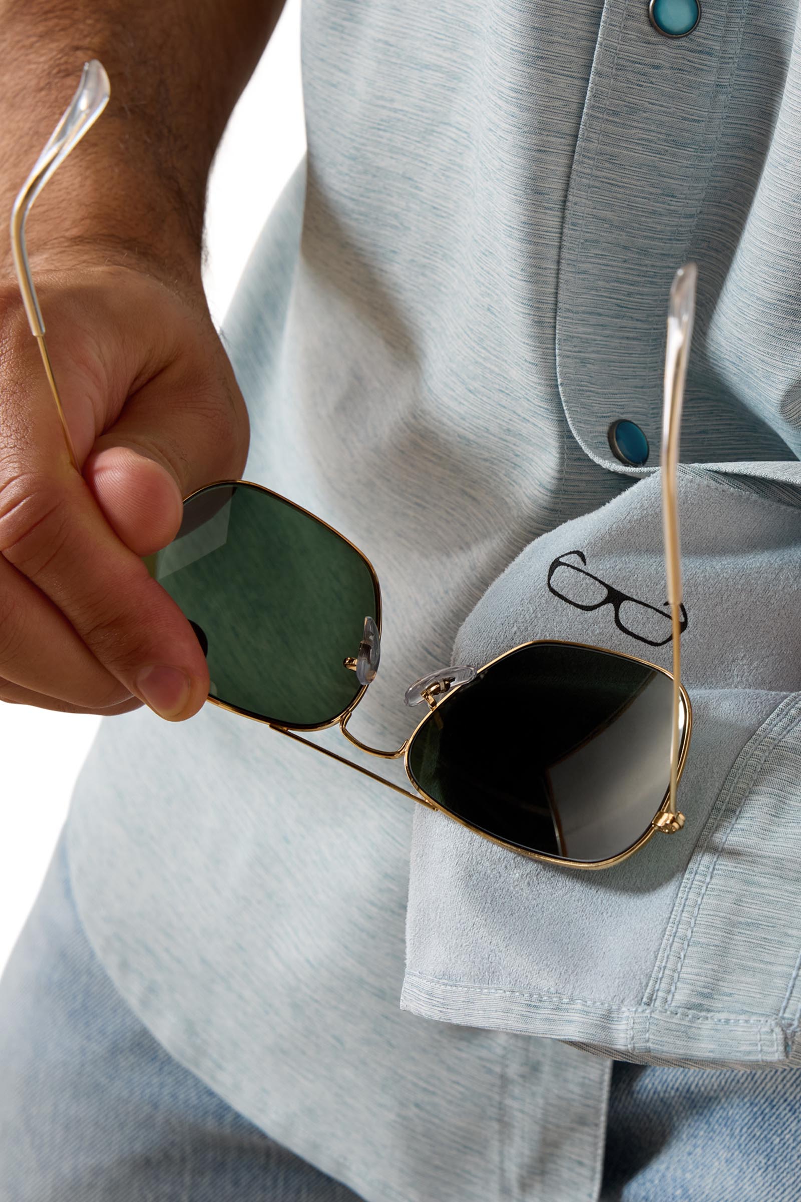 Ariat Męskie VentTEK dopasowana koszula westernowa