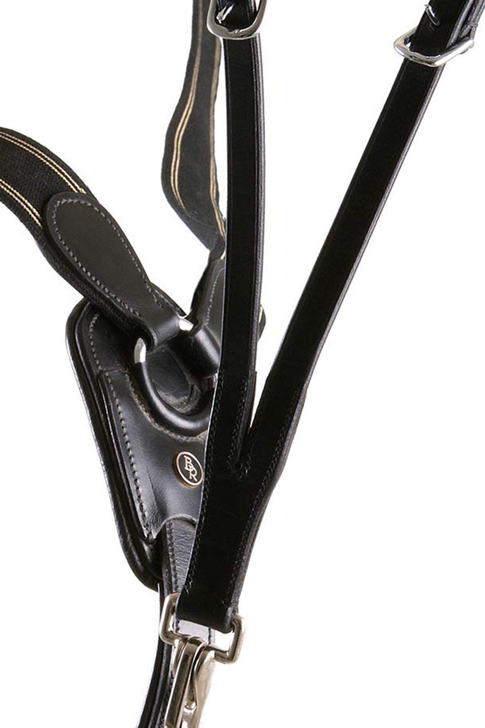 BR Taunton elastyczny napierśnik z odpinanym martingale