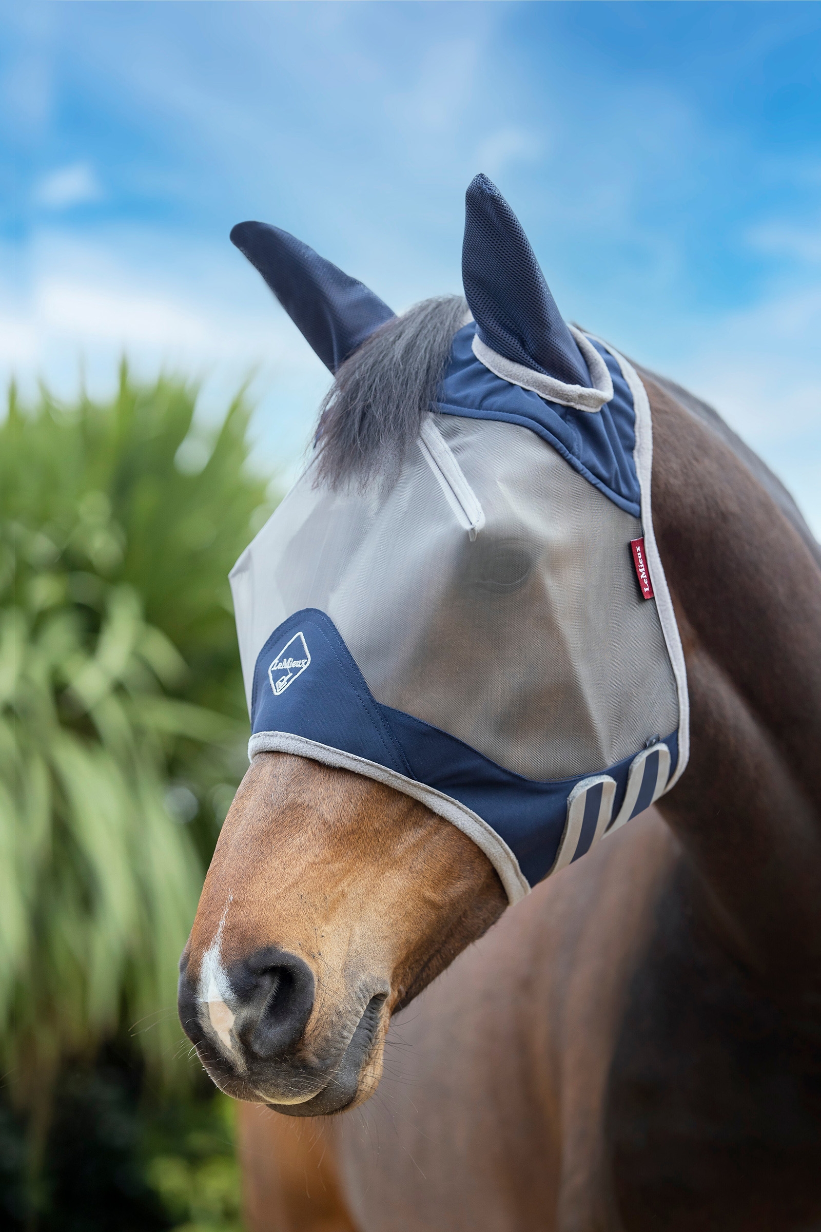 Półmaska przeciw owadom LeMieux Armour Shield Pro