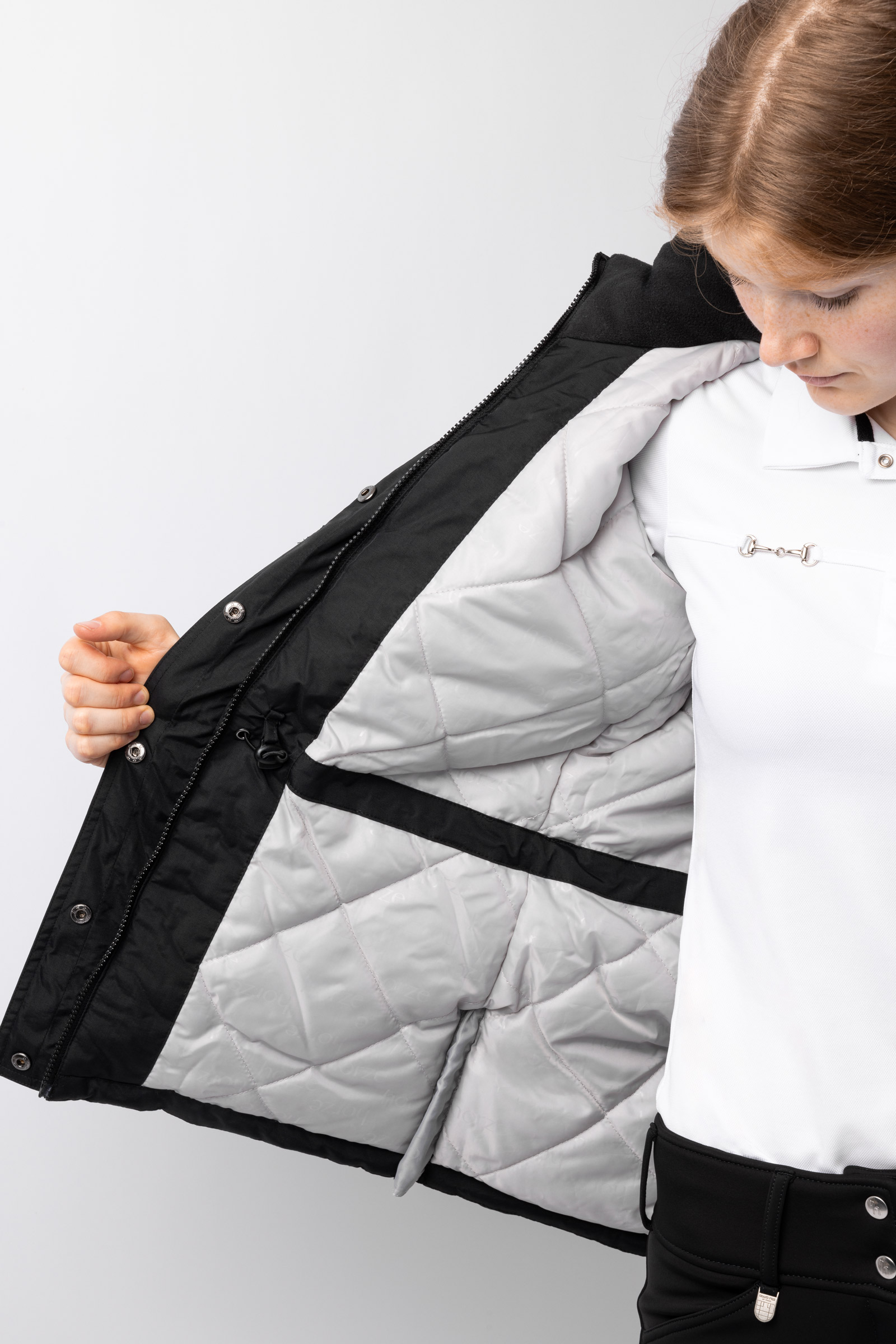 Ocieplana damska kurtka zimowa Horze Cheyenne