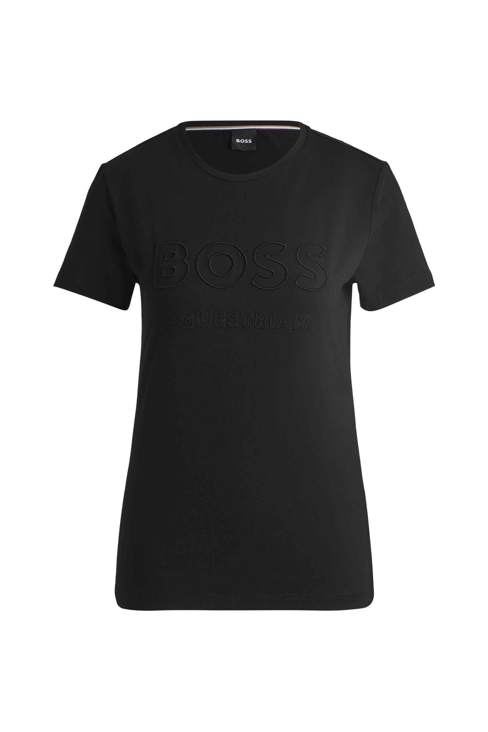 Boss Maya damski T-shirt z haftem