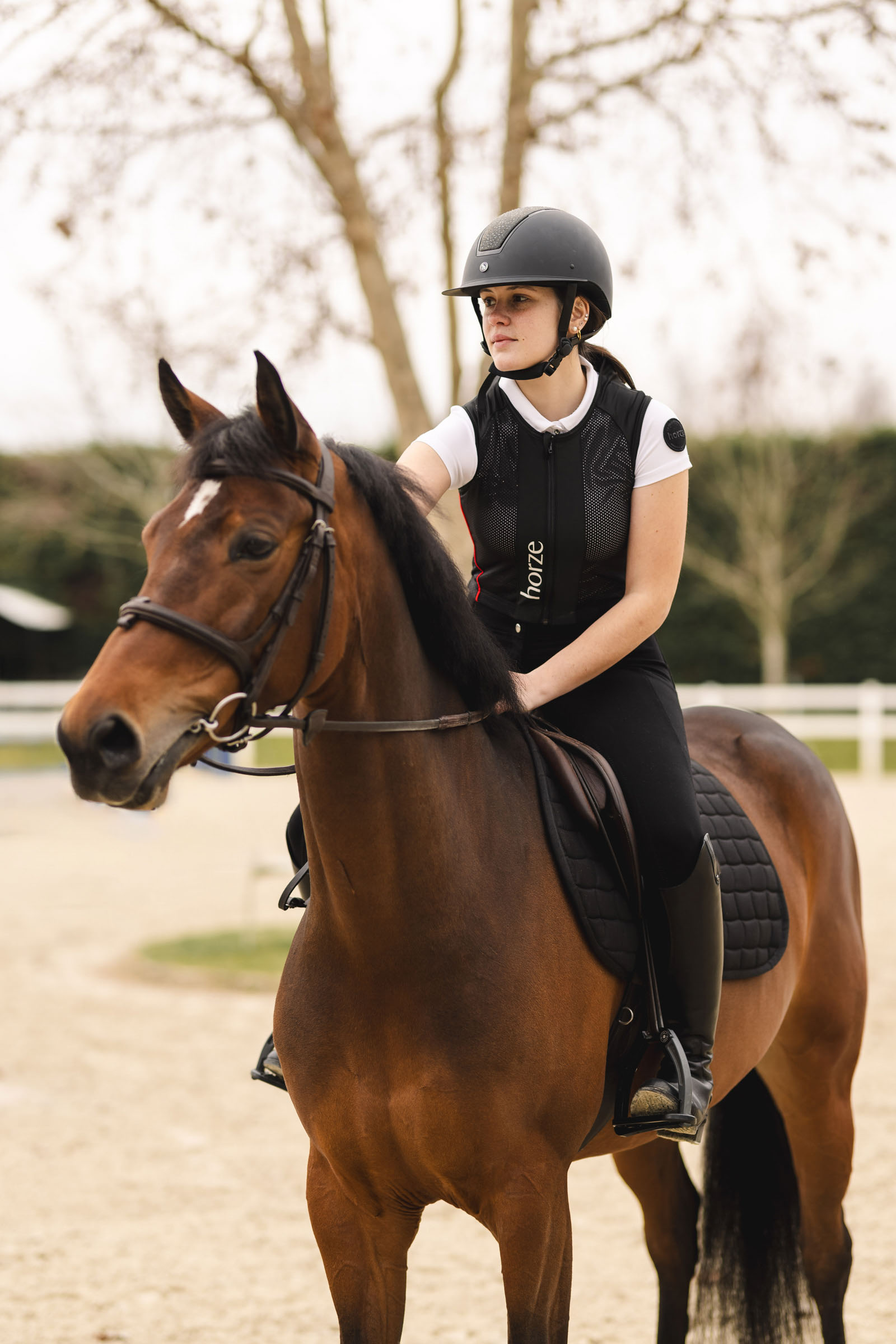 Horze LUNA Ochraniacz plec&oacute;w 