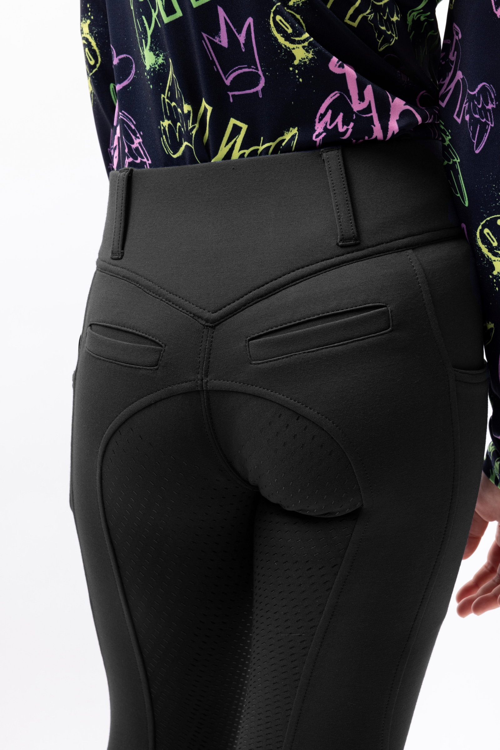 Horze Mira Dziecięce bryczesy z pełnym lejem