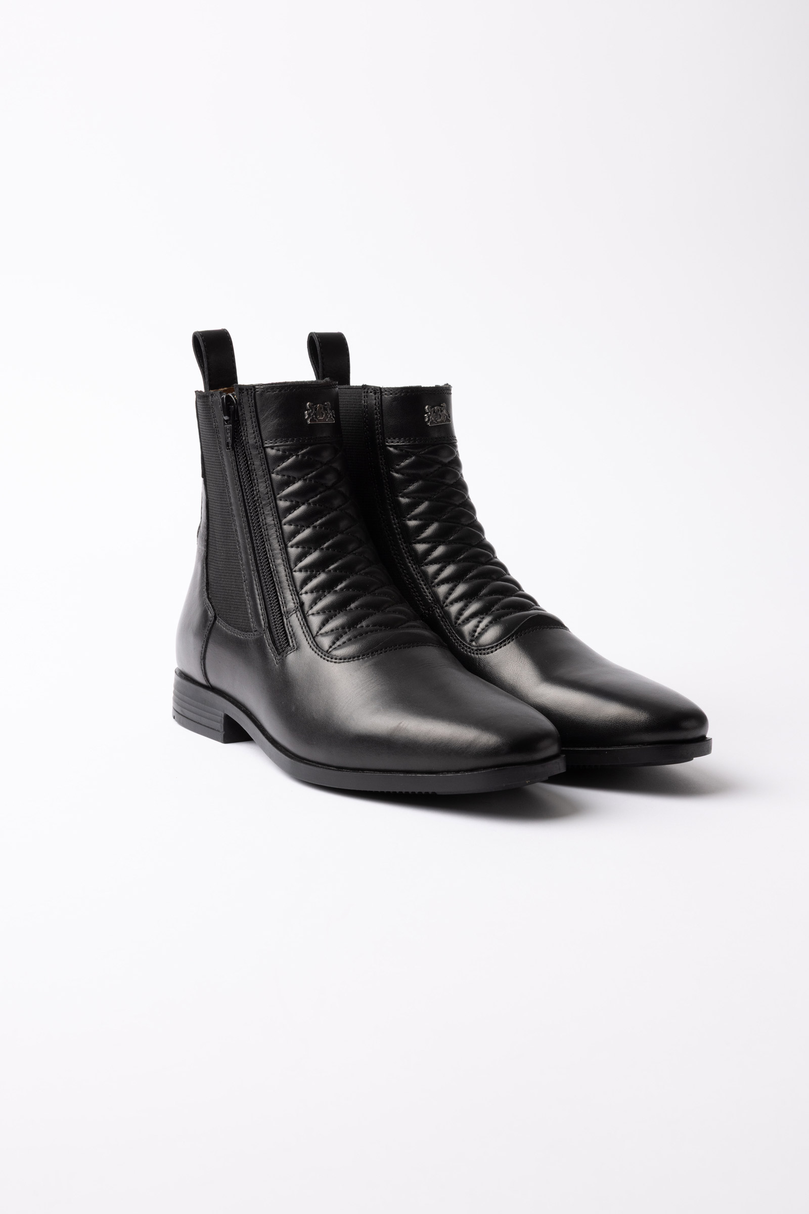 B Vertigo Elegant Leather Jodhpur Boots
