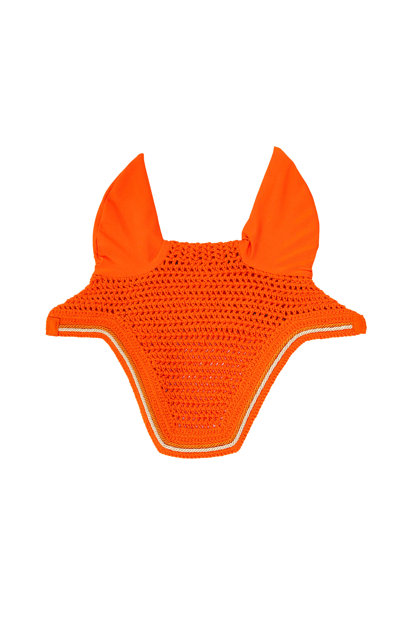 orange Kentucky Horsewear frędzle dla konia Wellington Diamond Rope Soundless
