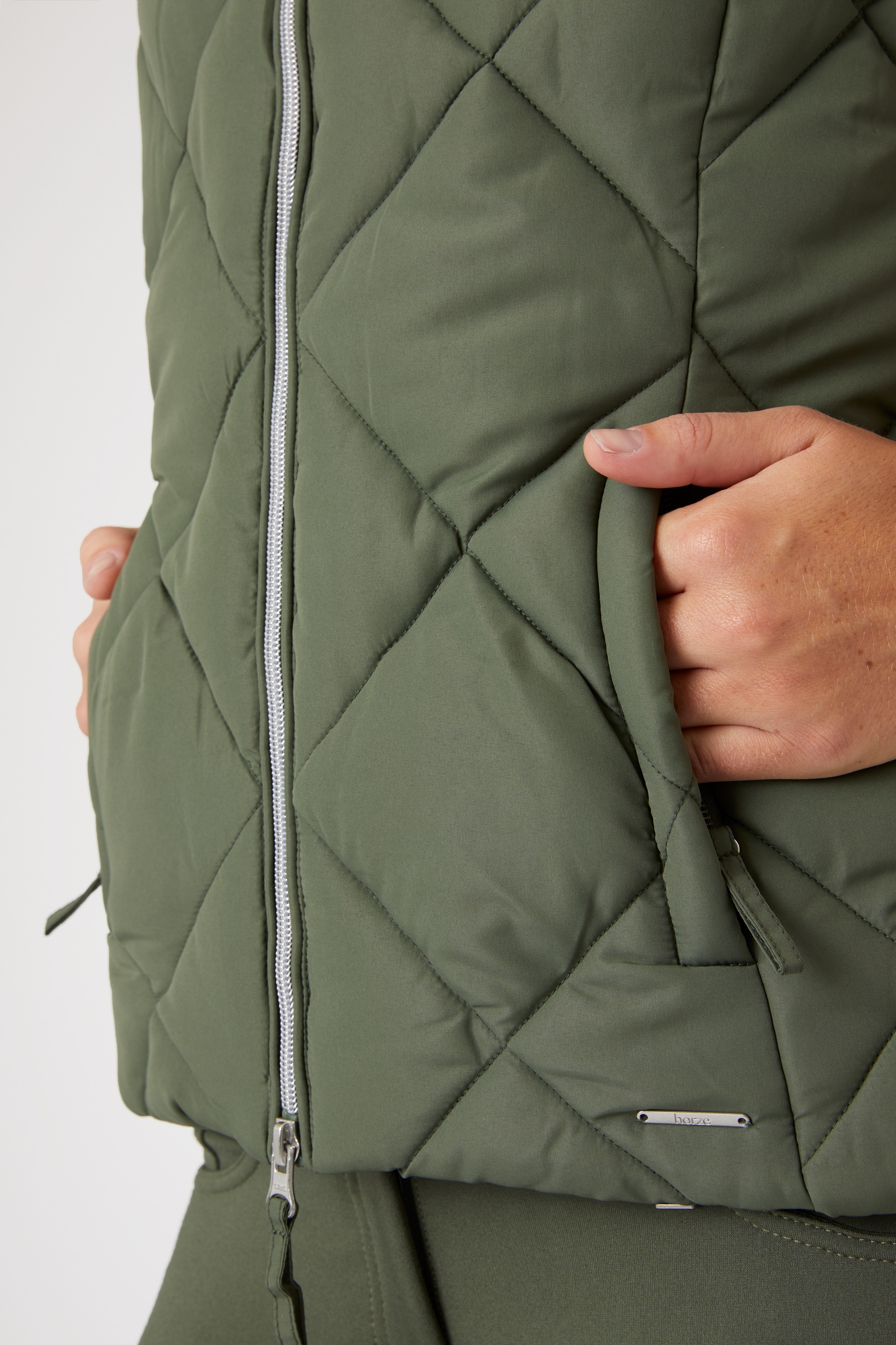 Horze Carola Damski ocieplany bezrękawnik jeździecki