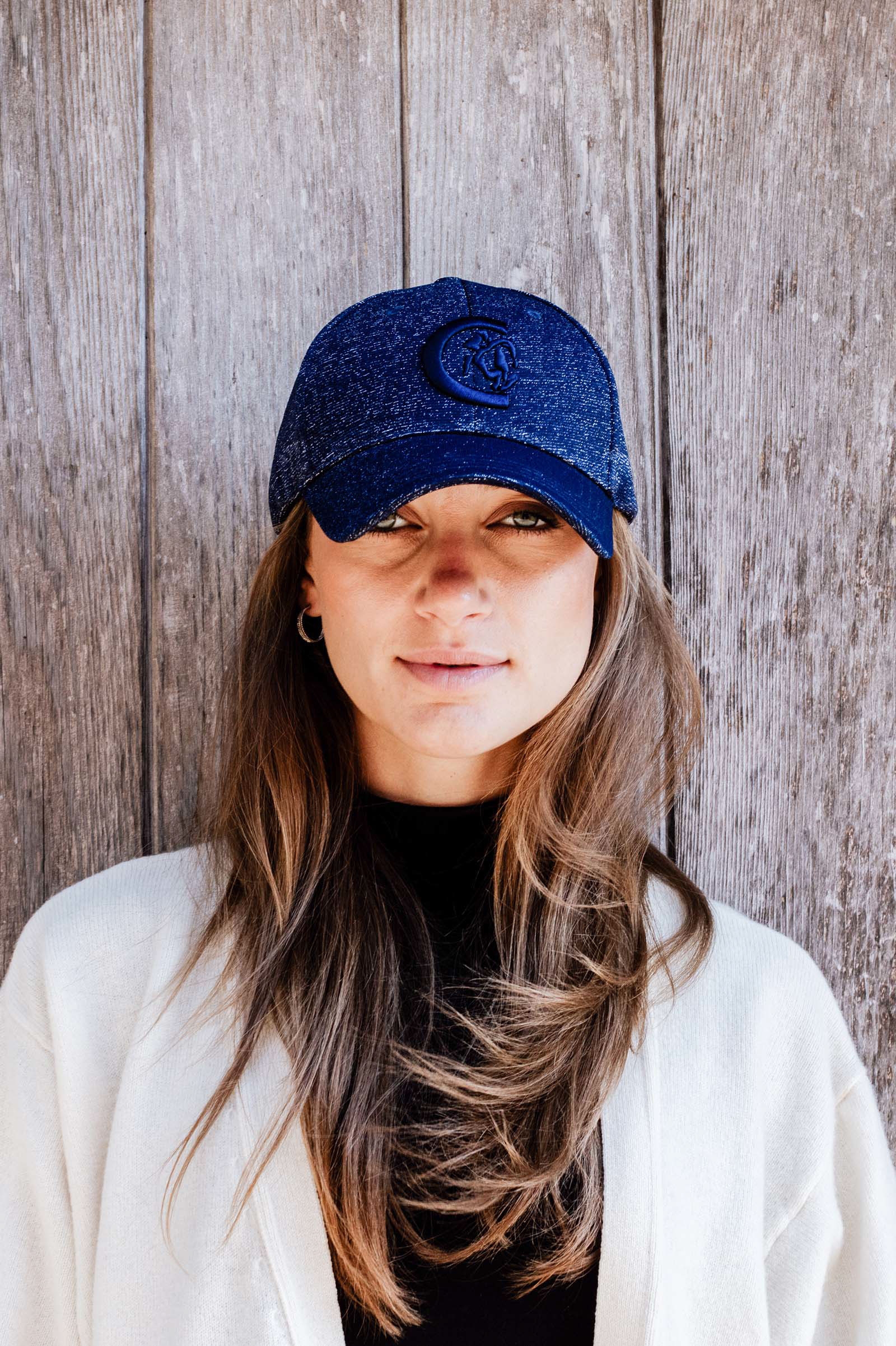 DB/AB Kentucky Horsewear Połyskliwa czapka z daszkiem