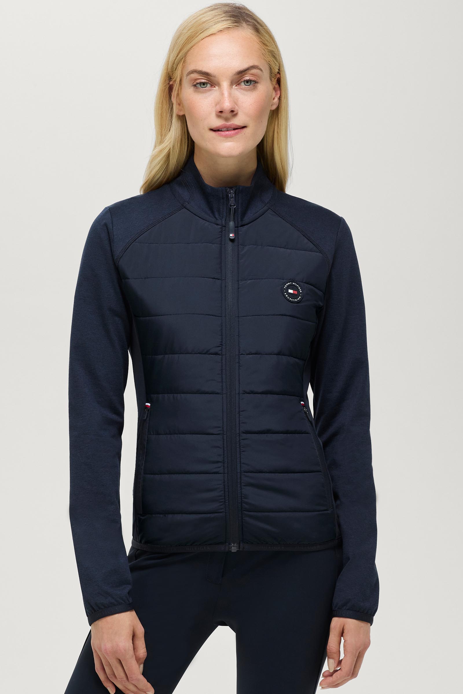 Tommy Hilfiger Equestrian Napa damska kurtka hybrydowa